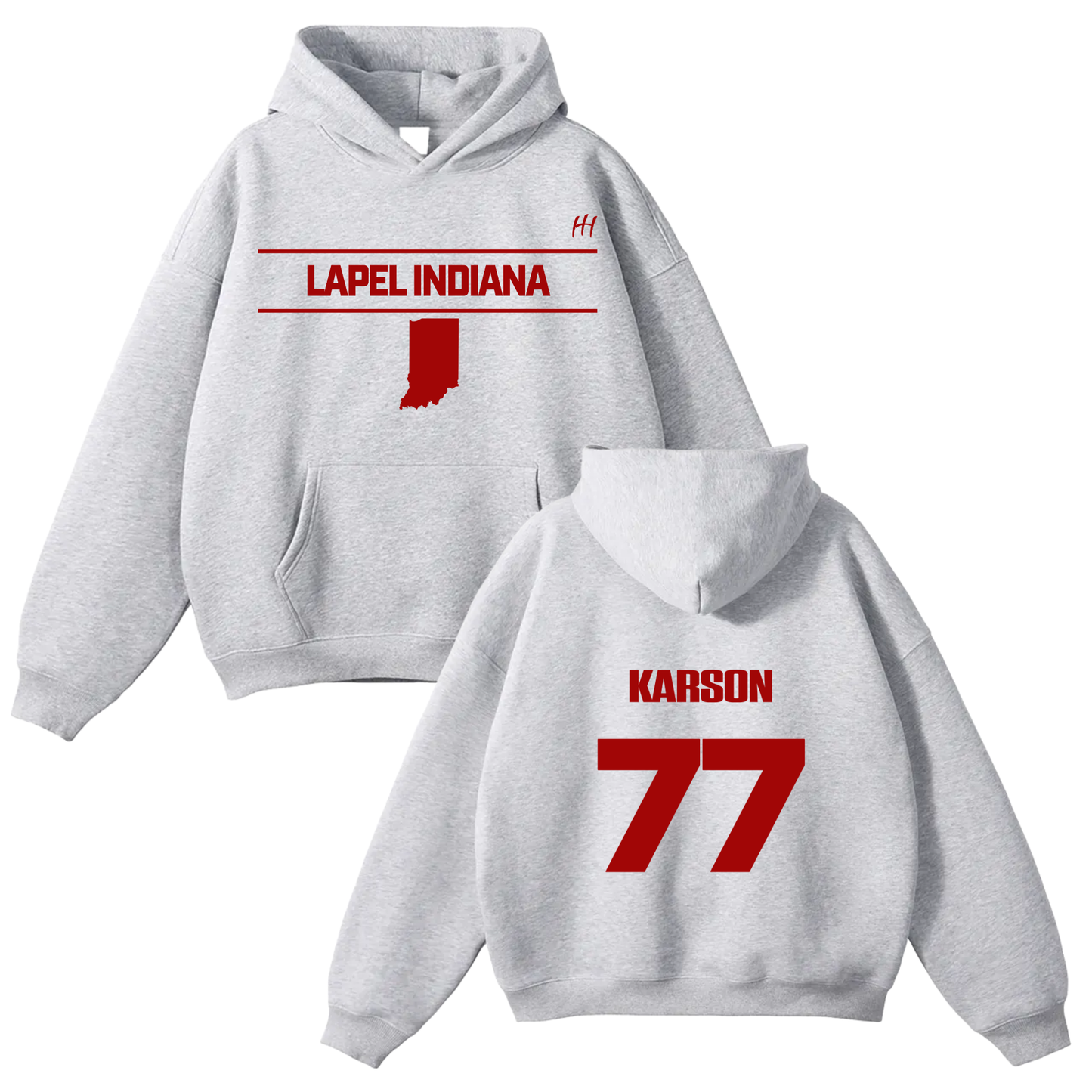 Karson Kinsinger Oversize Fleeced Hoodie