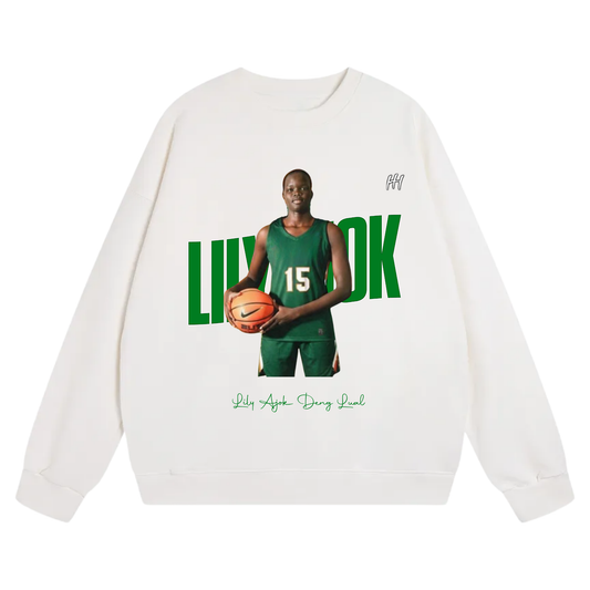 Lily Ajok Deng Lual Heavyweight Crewneck Sweatshirt