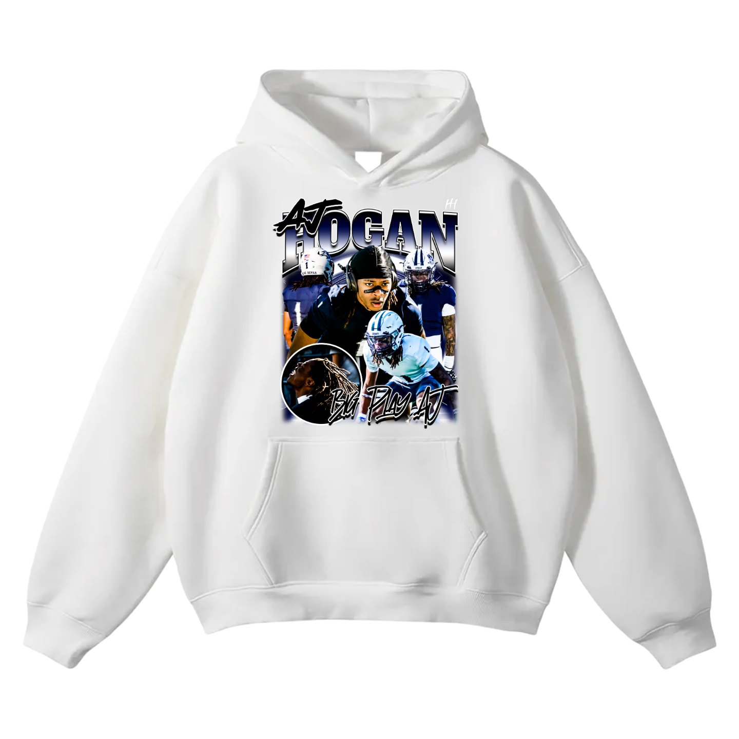 Aj Hogan Oversize Fleeced Hoodie