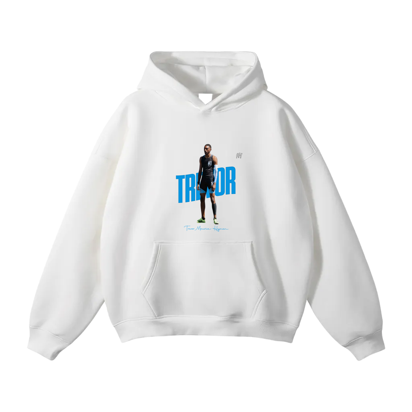 Trevor Maurice Hyman Oversize Fleeced Hoodie