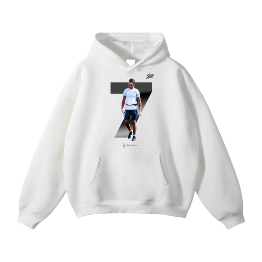 lj domain Oversize Fleeced Hoodie