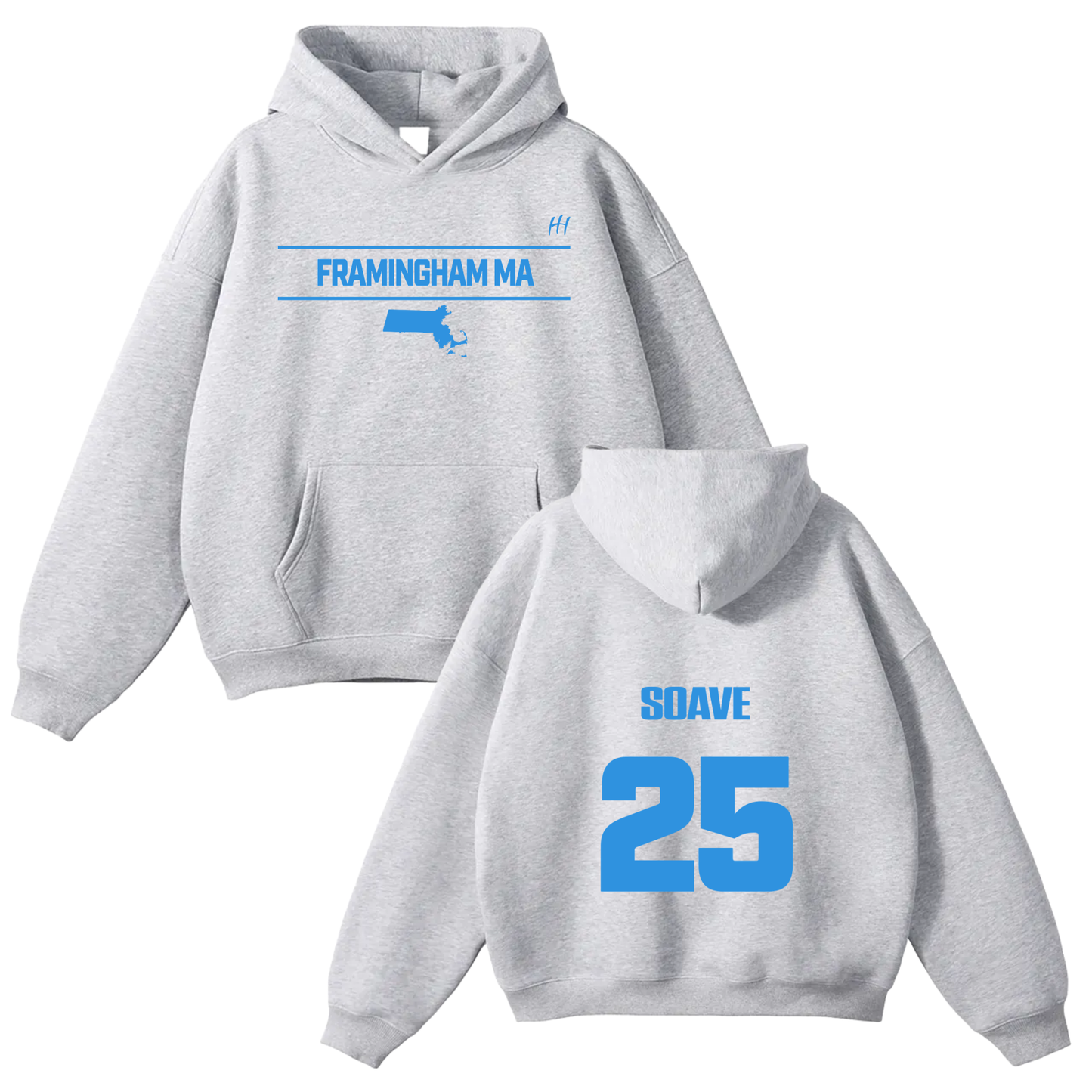 Cameron Soave Oversize Fleeced Hoodie