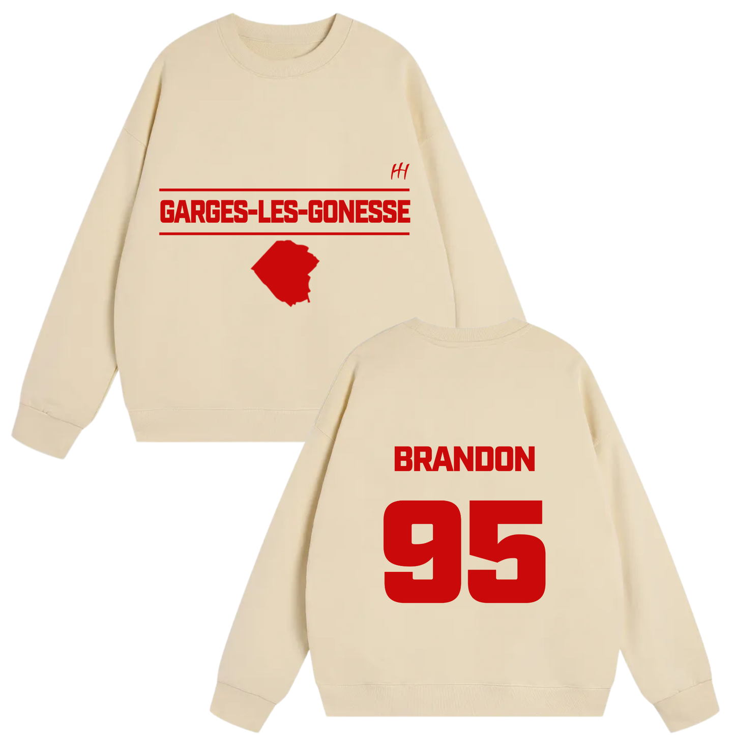 Brandon Kabuya Mpoyi  Heavyweight Crewneck Sweatshirt