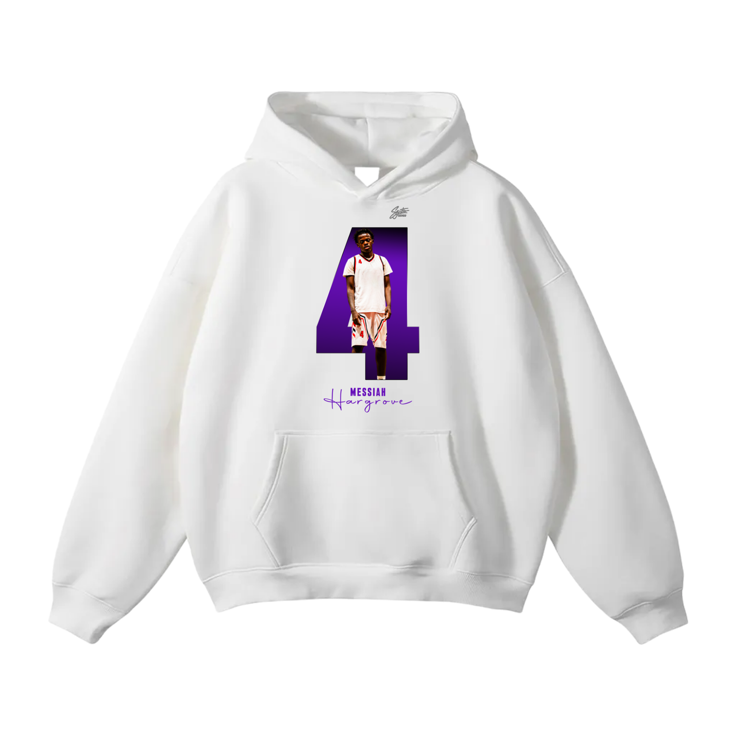 Messiah Hargrove Oversize Fleeced Hoodie