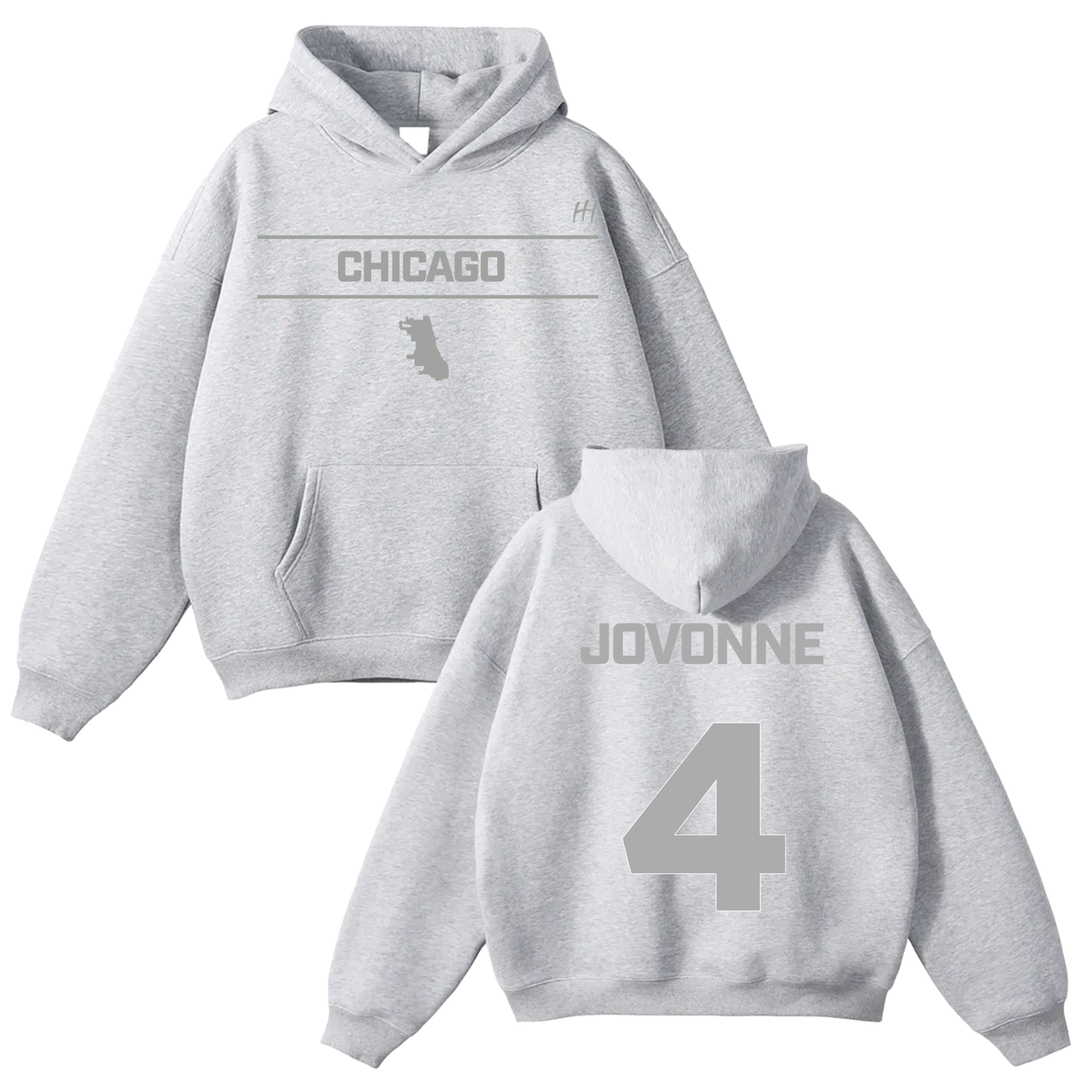 Jovonne Jackson Oversize Fleeced Hoodie