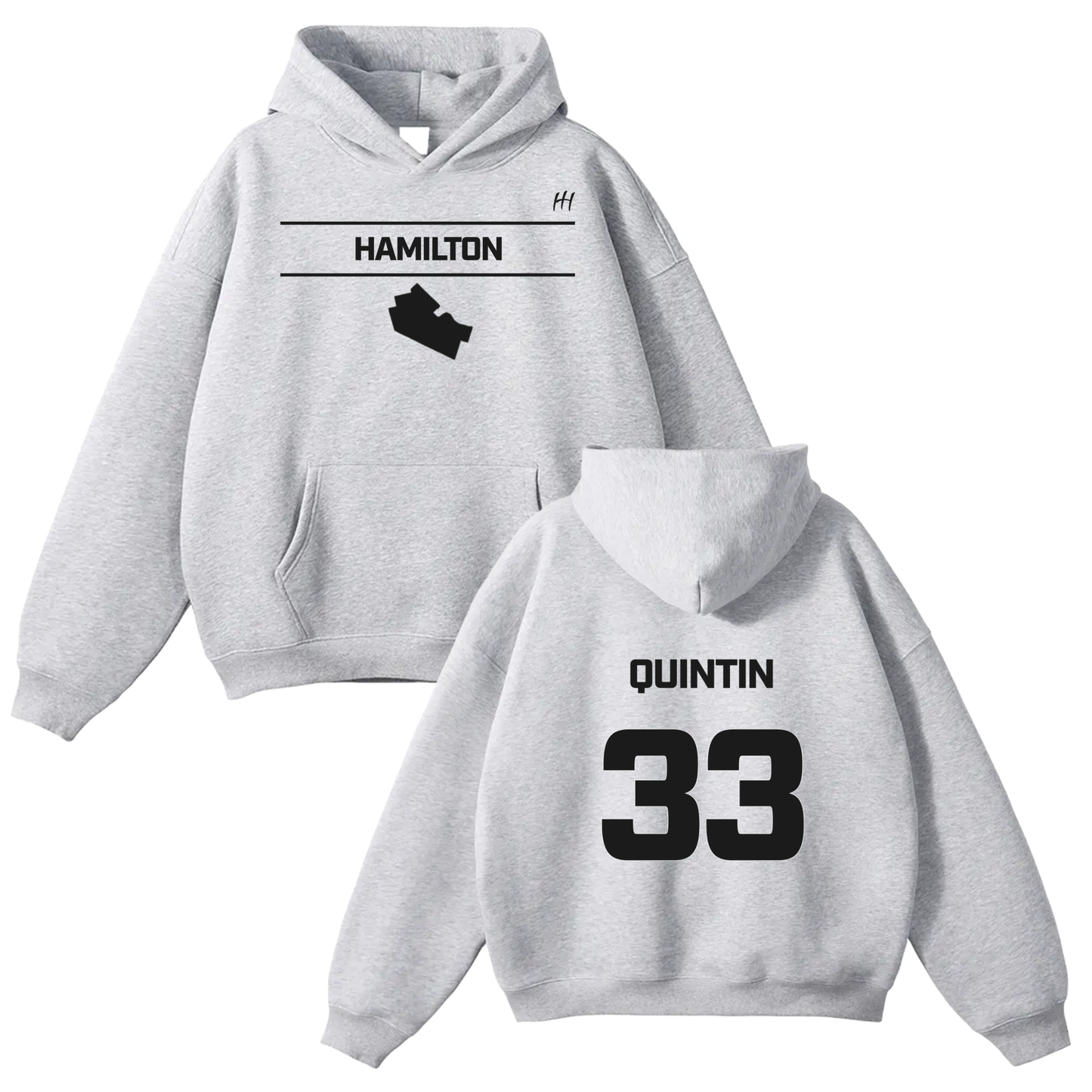 Quintin Joseph Oversize Fleeced Hoodie