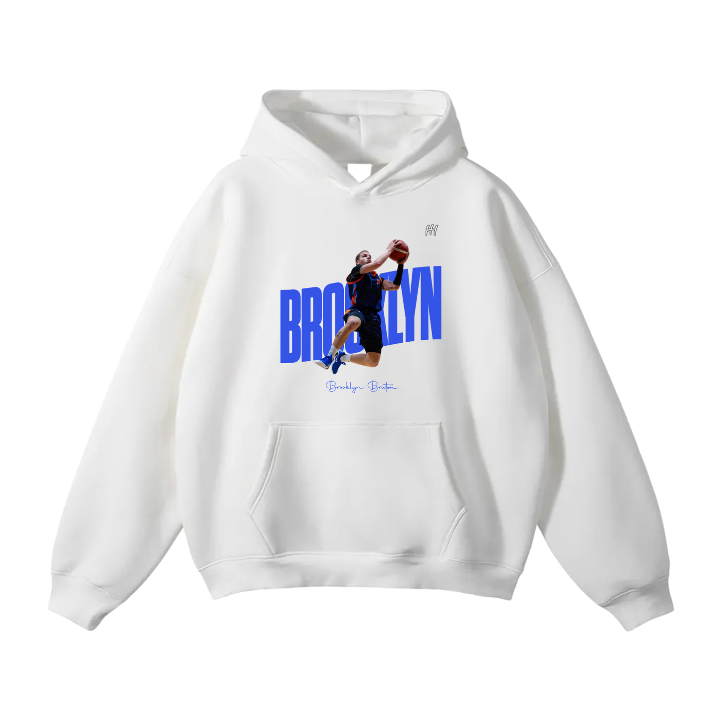 Brooklyn Bruton Oversize Fleeced Hoodie