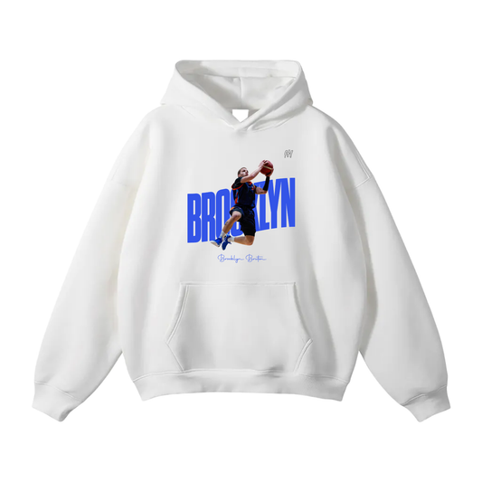 Brooklyn Bruton Oversize Fleeced Hoodie