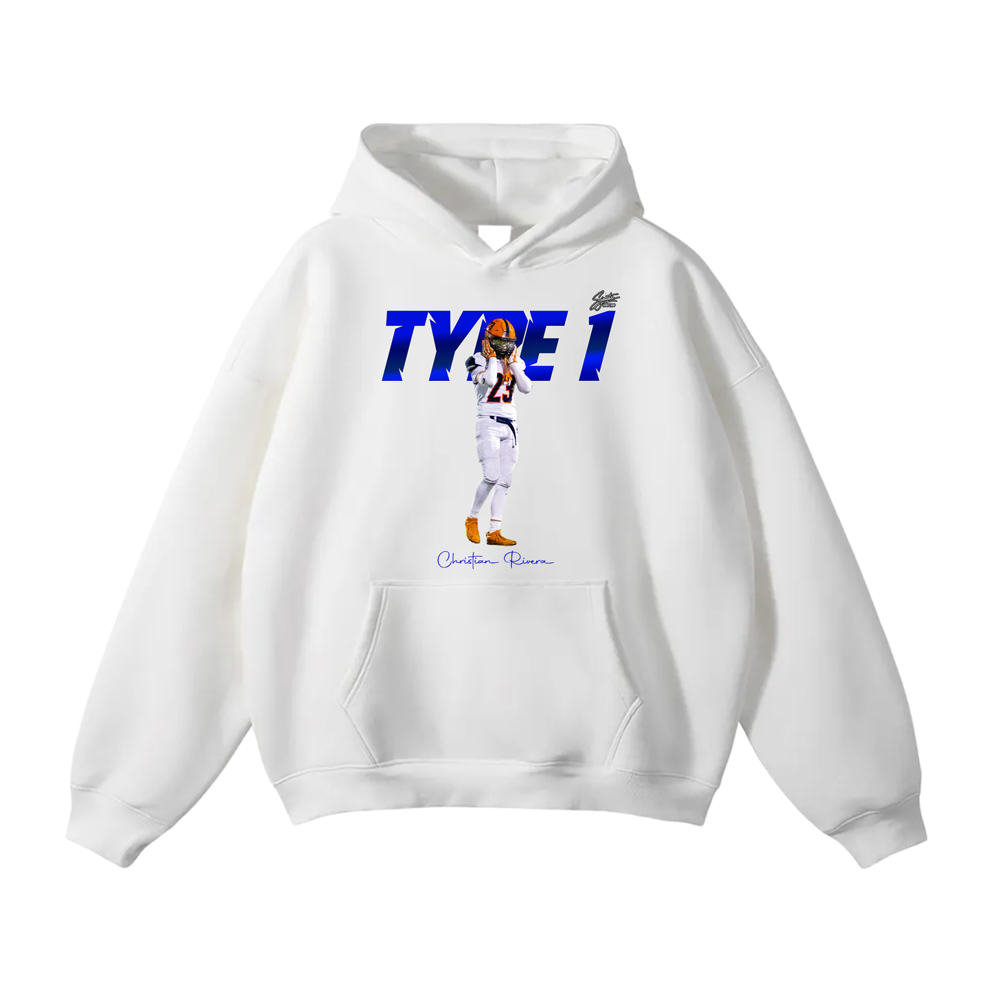 Christian Rivera Oversize Fleeced Hoodie