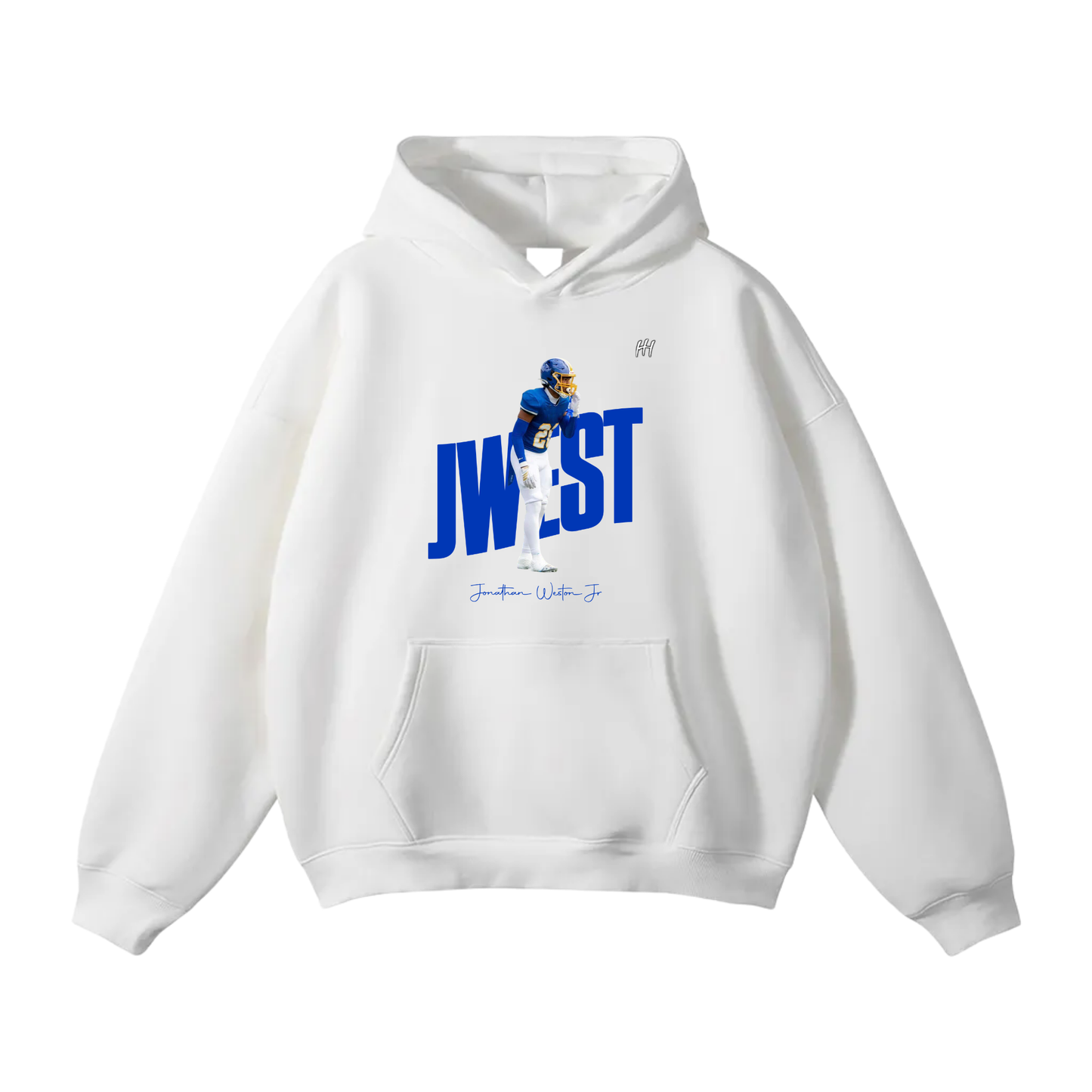 Jonathan Weston Jr Oversize Fleeced Hoodie