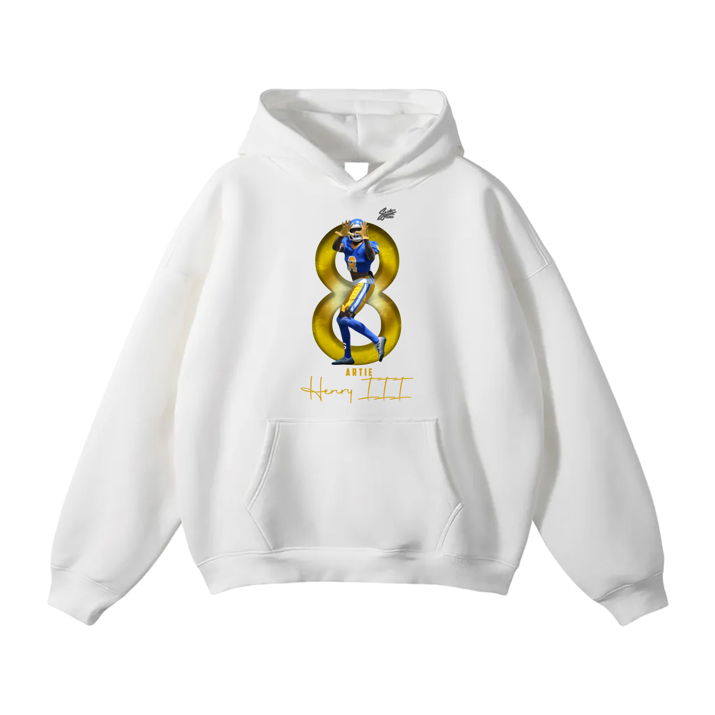 Artie Henry III Oversize Fleeced Hoodie