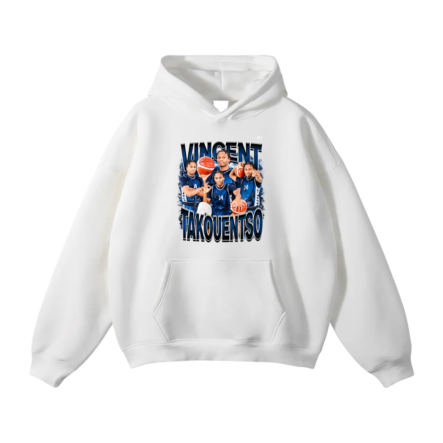 Vincent TAKOUENTSO Oversize Fleeced Hoodie