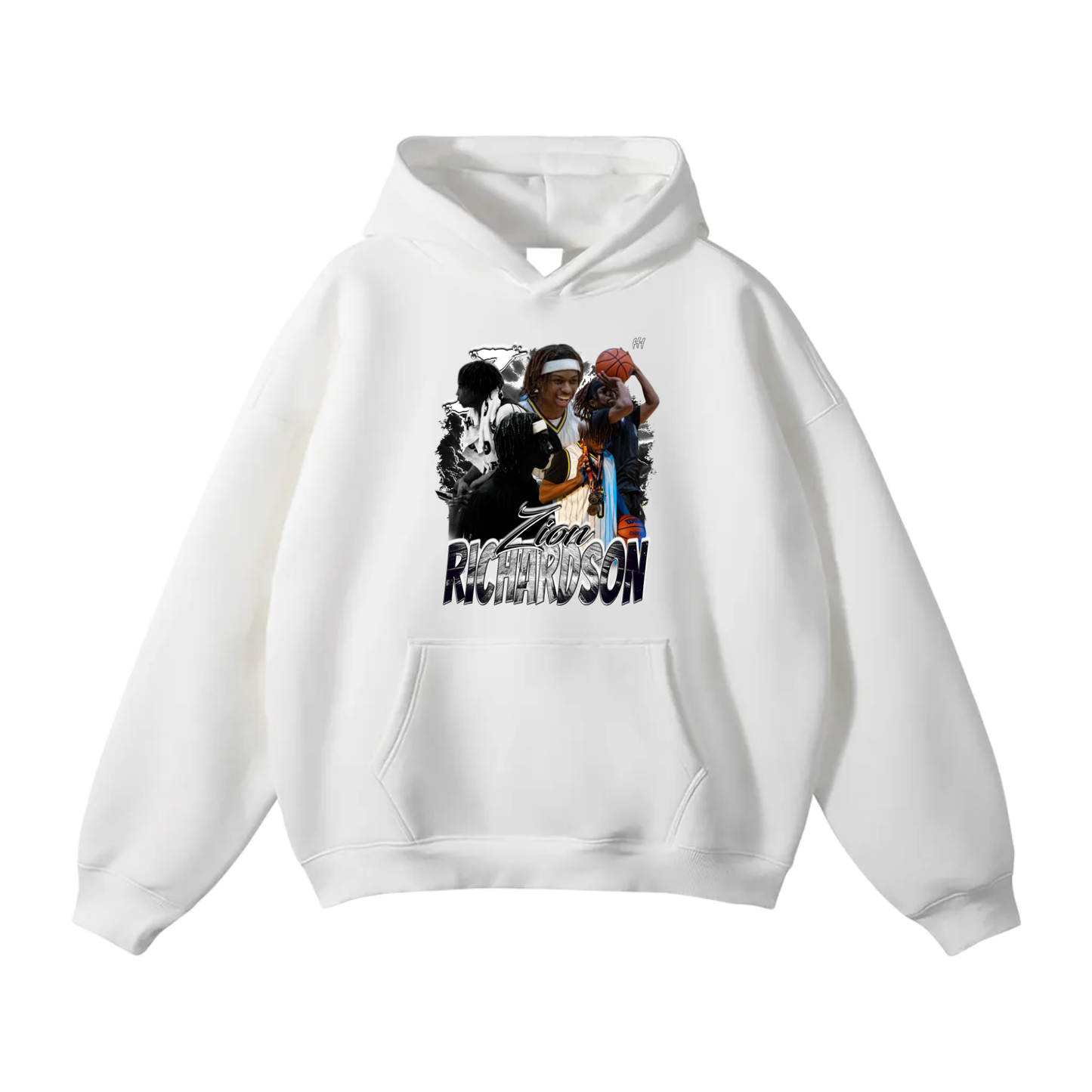 Zion Richardson Oversize Fleeced Hoodie