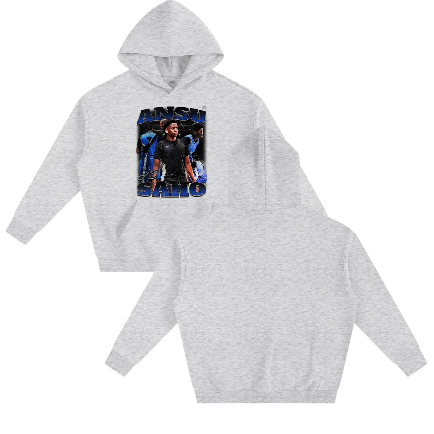 Ansu Saho Oversize Fleeced Hoodie