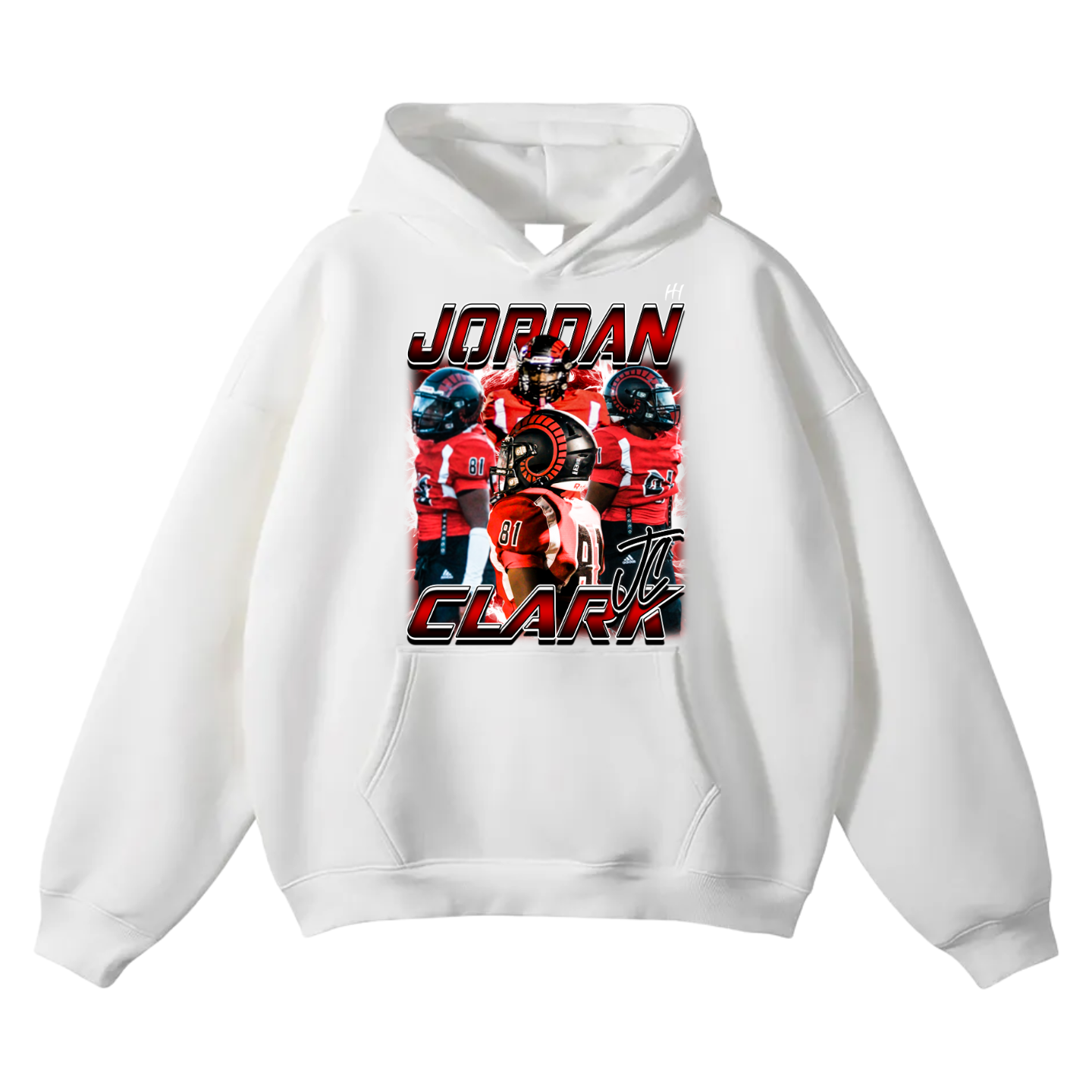 Jordan Clark Oversize Fleeced Hoodie