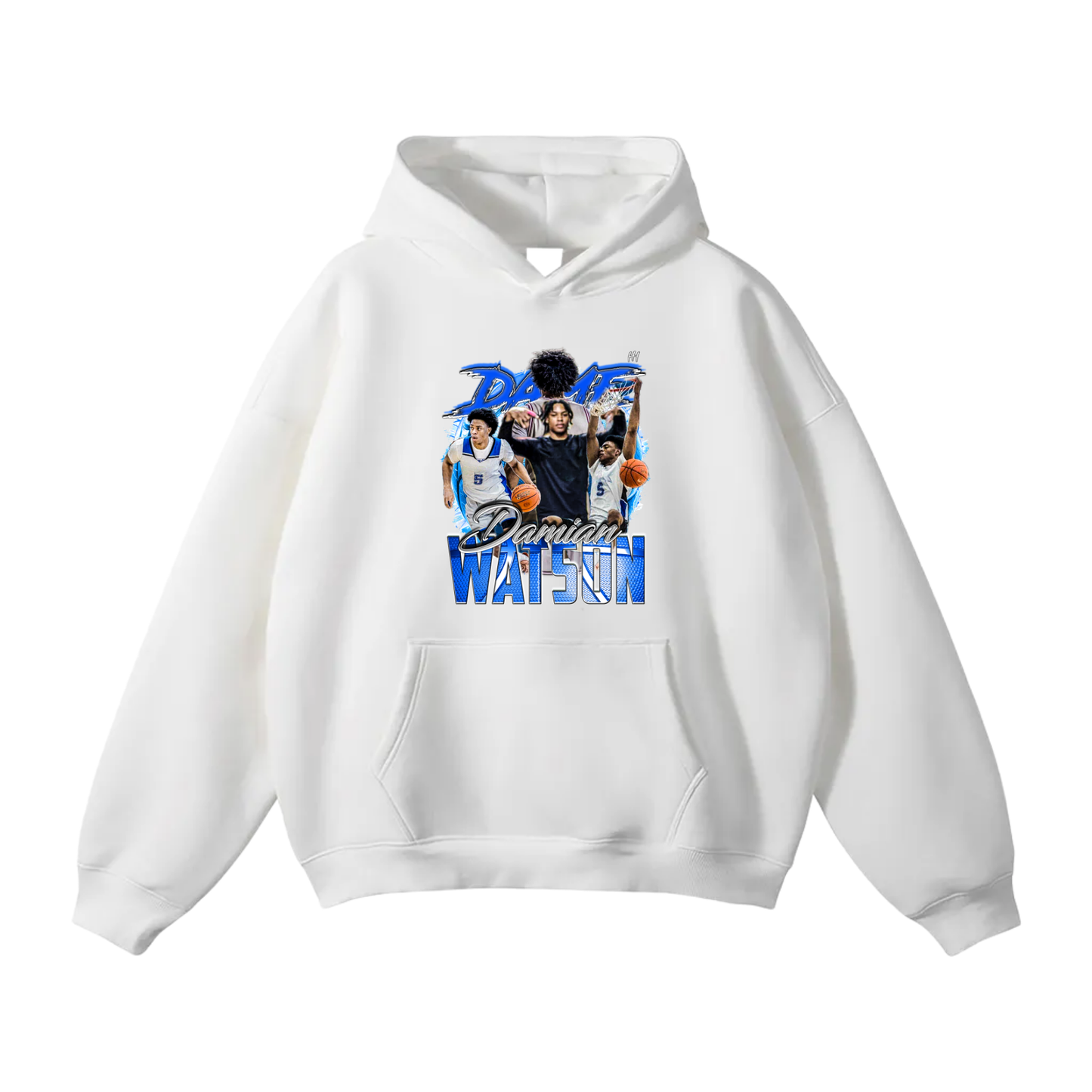 Damian Watson Oversize Fleeced Hoodie