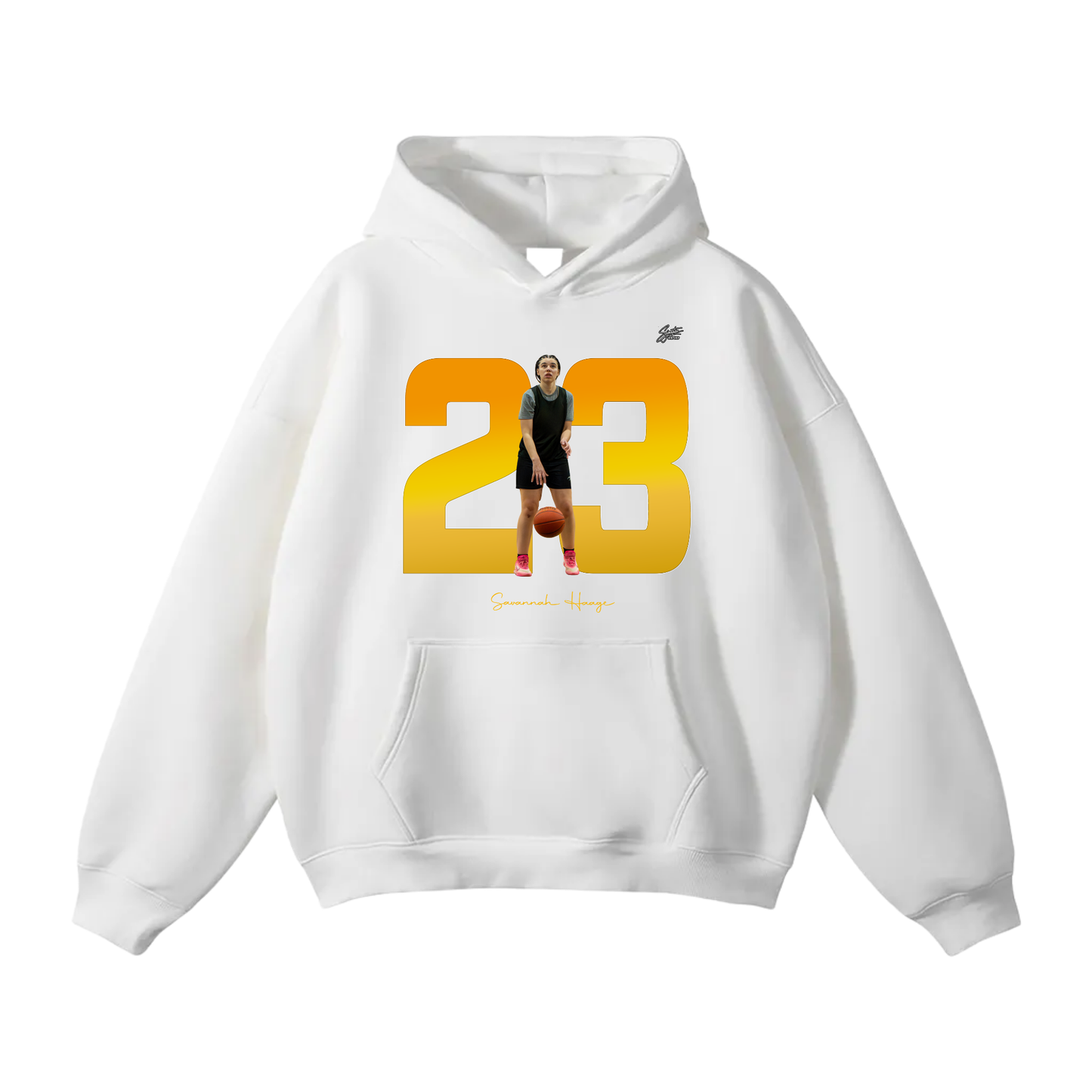 Savannah Haage Oversize Fleeced Hoodie