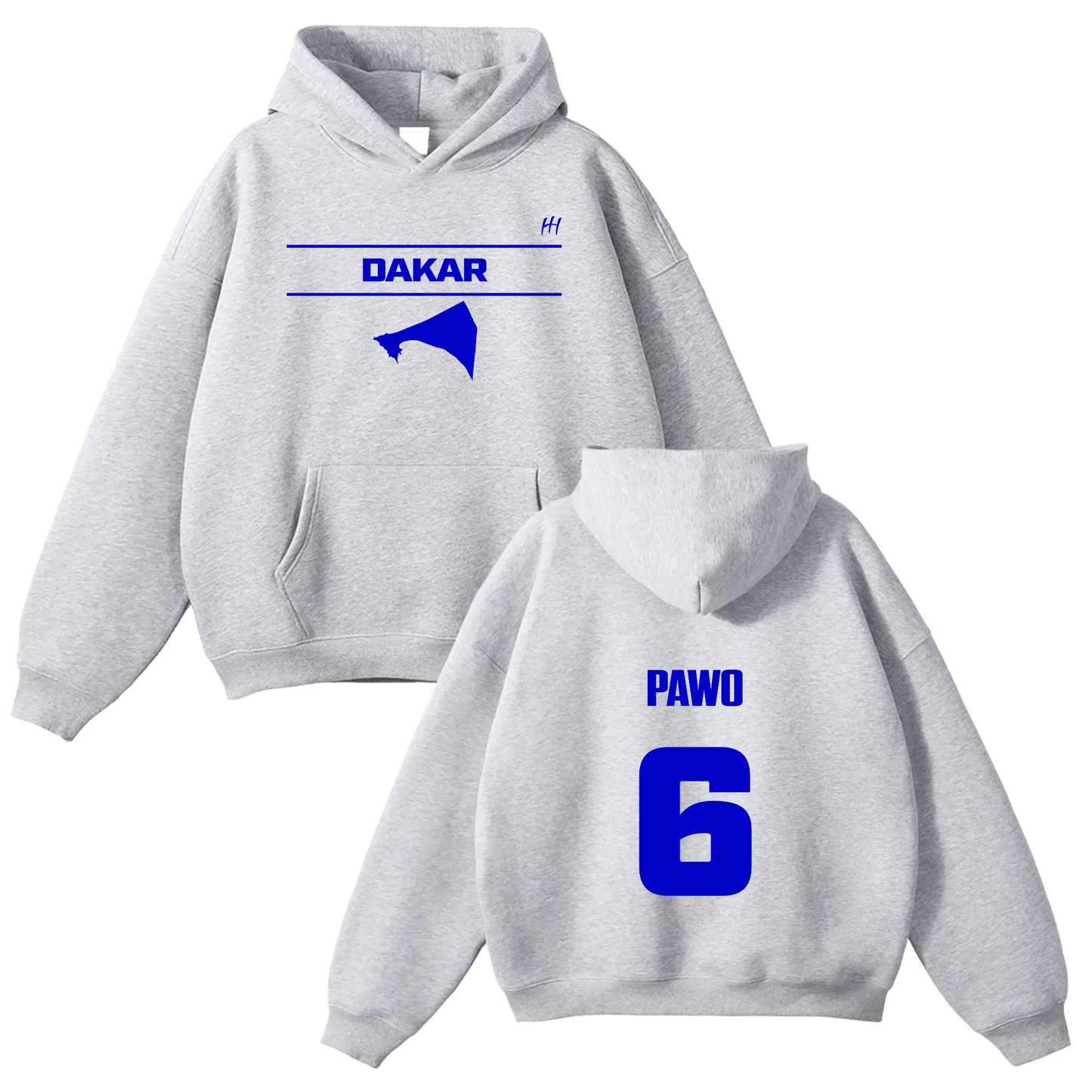 Djiby Déme Oversize Fleeced Hoodie