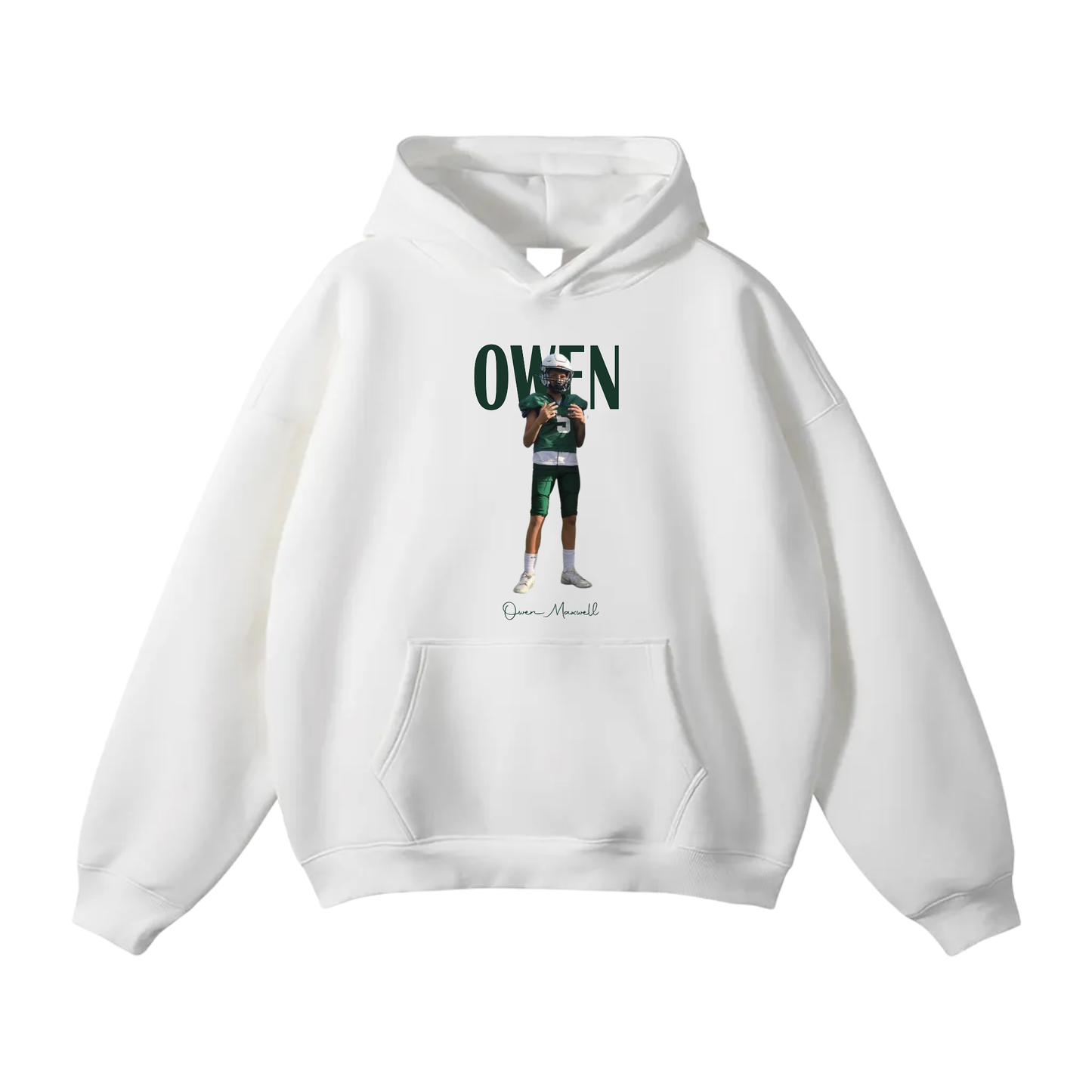 Owen Maxwell Oversize Fleeced Hoodie