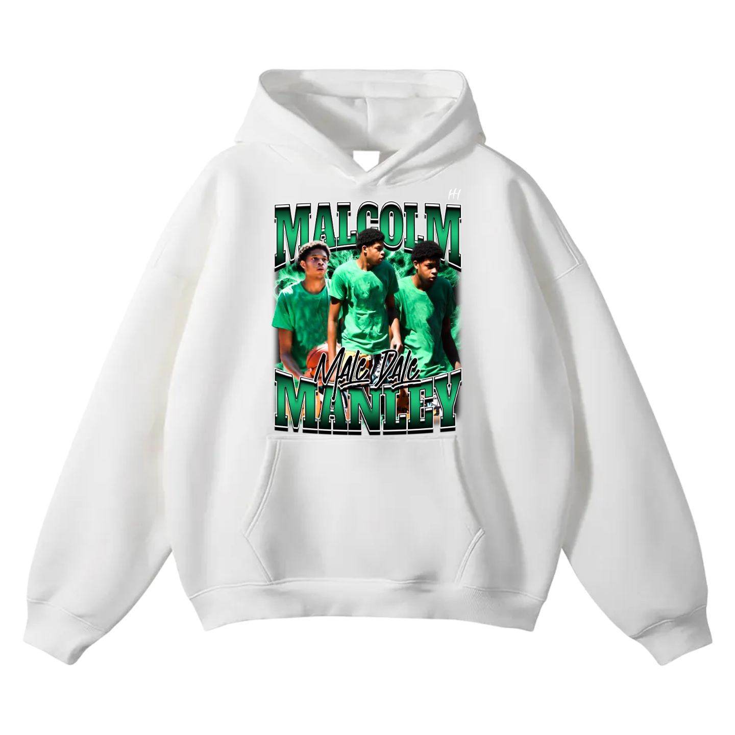 Malcolm Manley Oversize Fleeced Hoodie