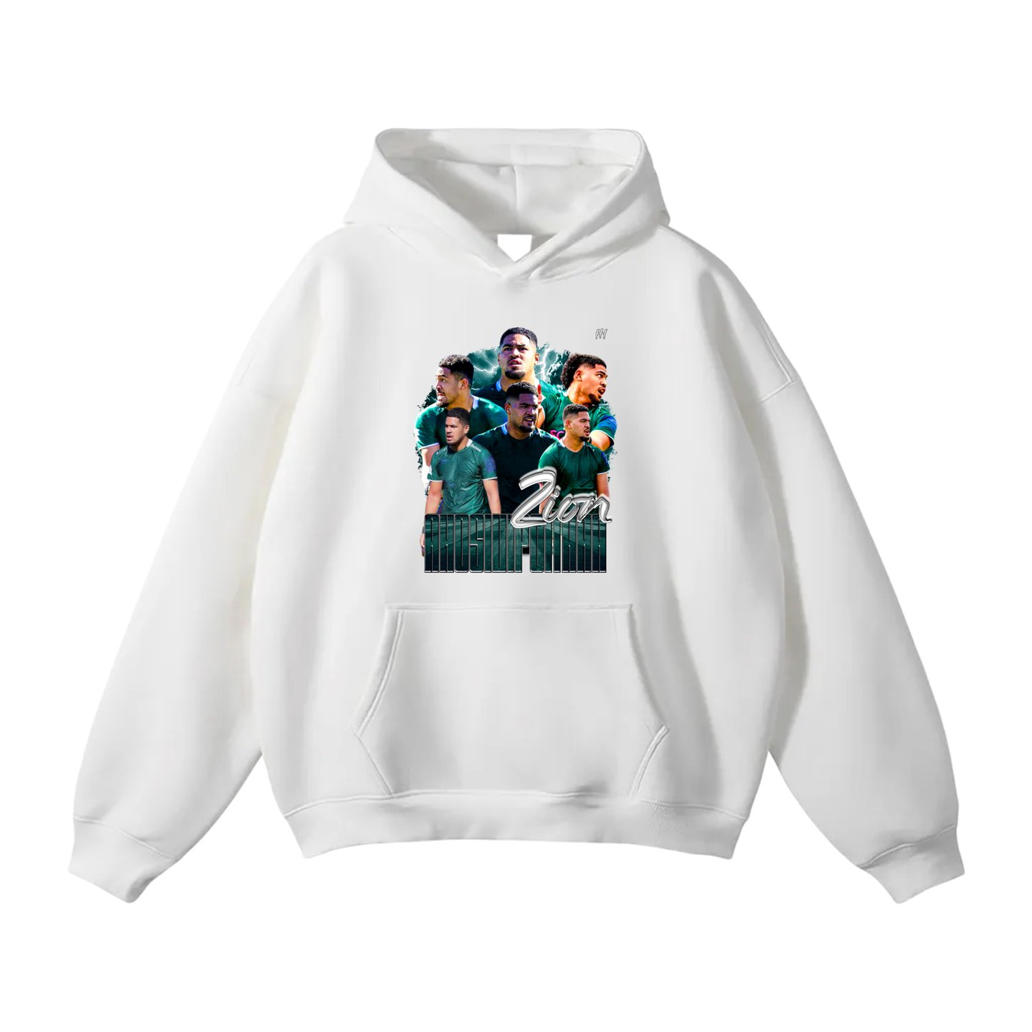 Zion Ahosivi-Poitaha Oversize Fleeced Hoodie