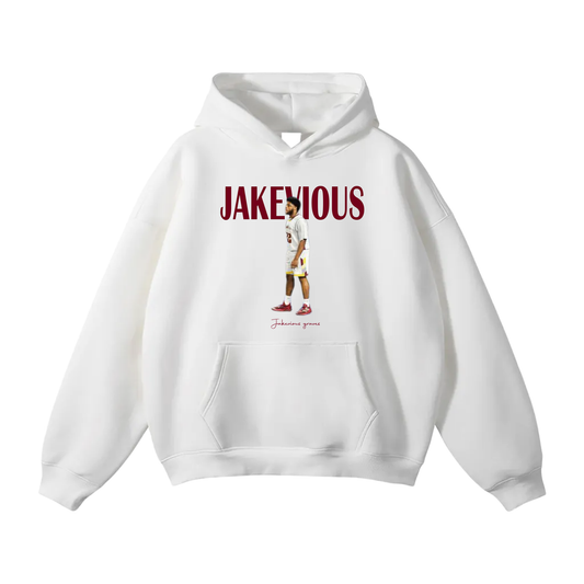 Jakevious Graves Oversize Fleeced Hoodie