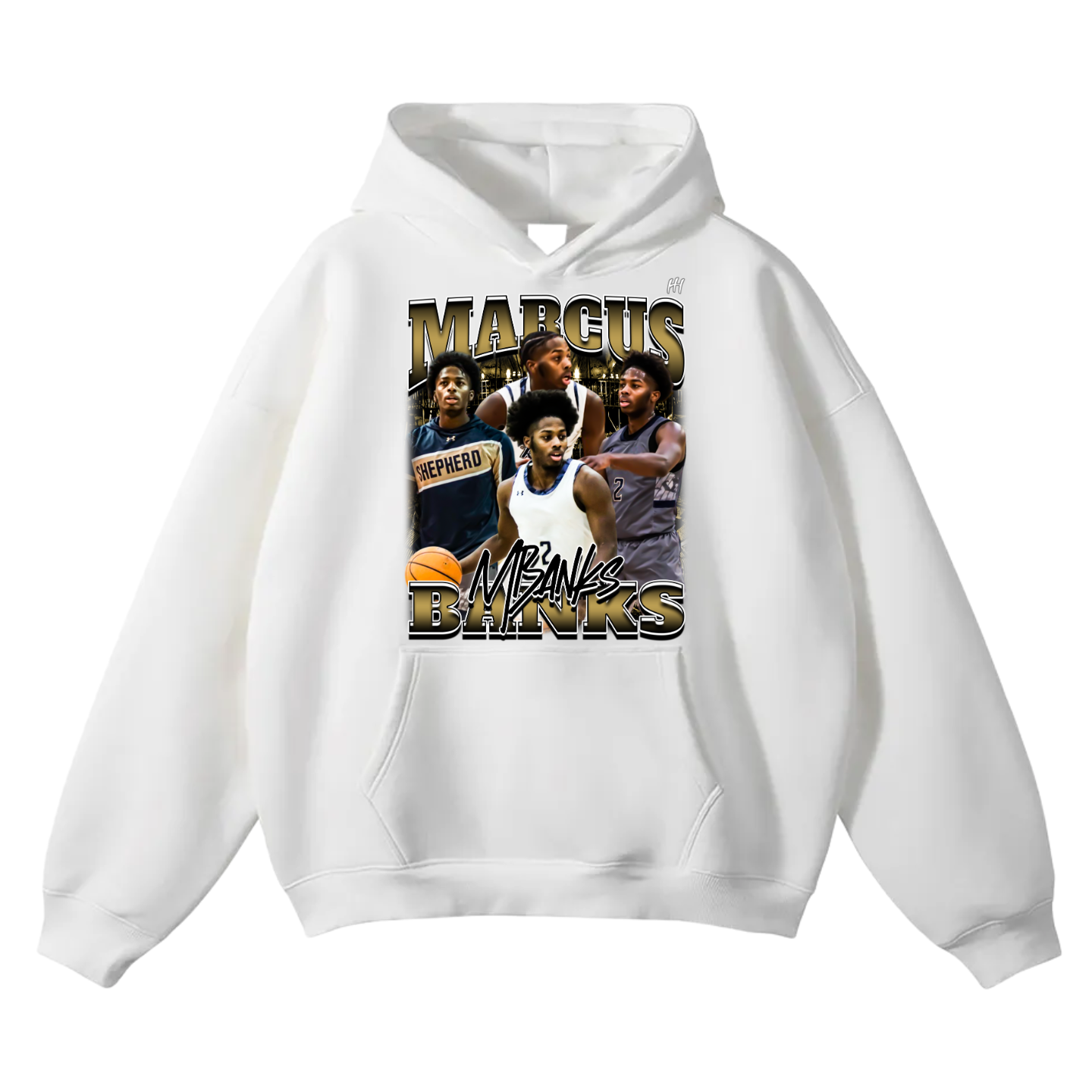 Marcus Banks Oversize Fleeced Hoodie