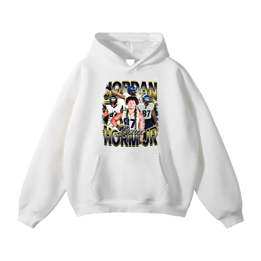Jordan Horm Jr Oversize Fleeced Hoodie
