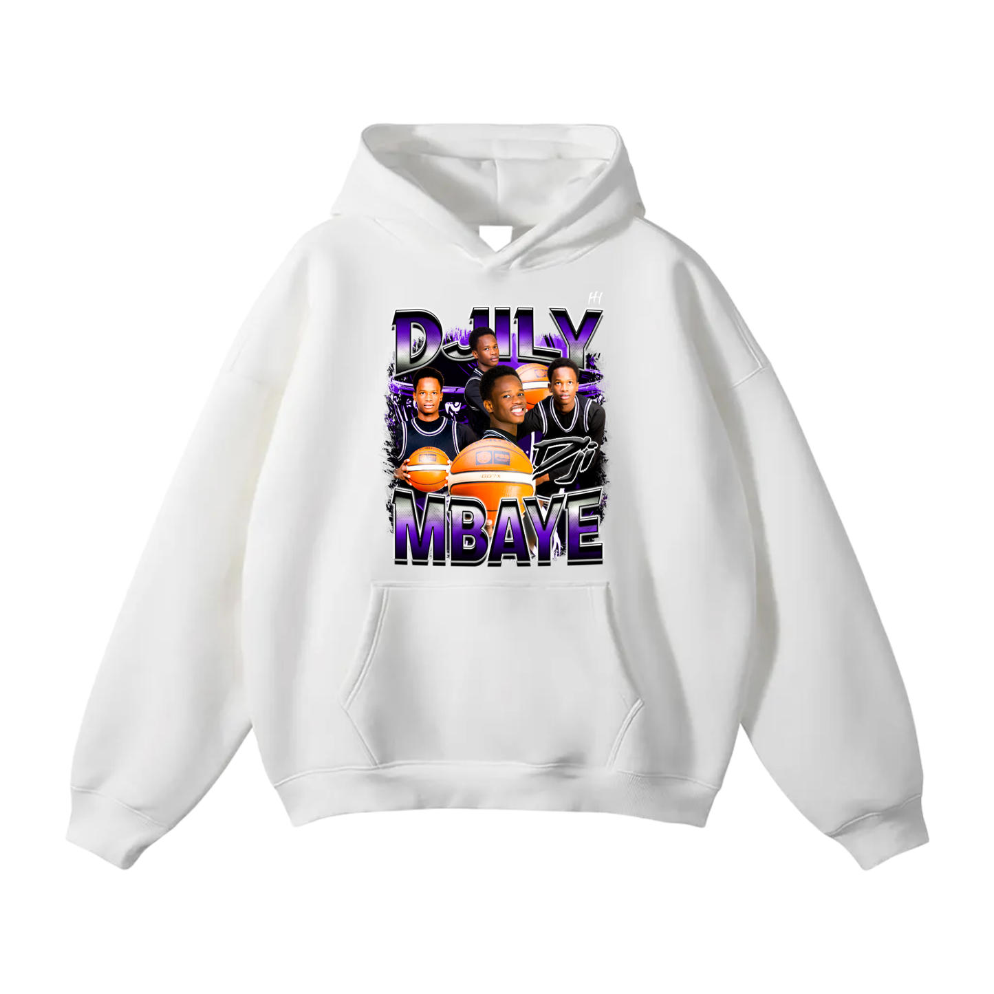 Djily Mbaye Oversize Fleeced Hoodie