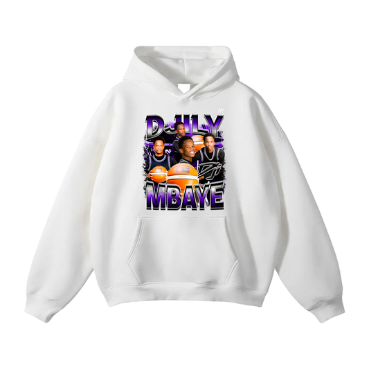Djily Mbaye Oversize Fleeced Hoodie