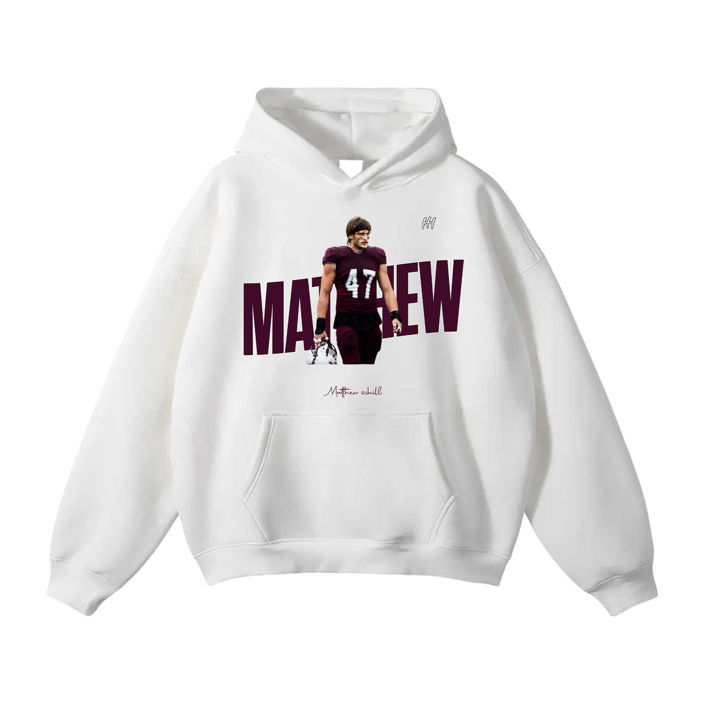 Matthew Schill Oversize Fleeced Hoodie