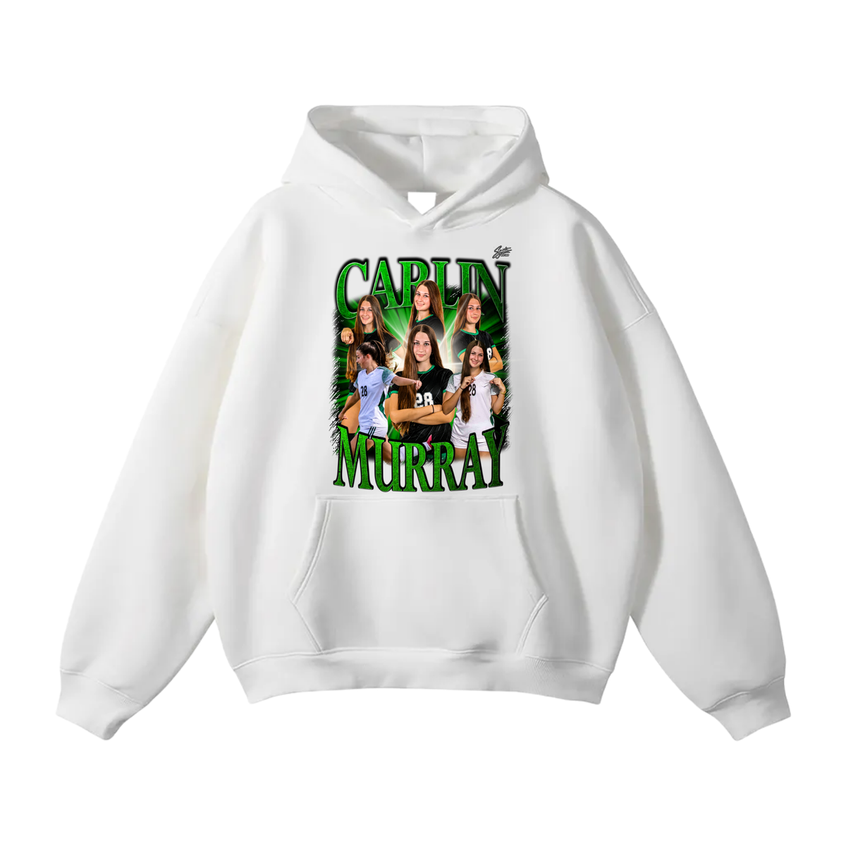 Carlin Murray Oversize Fleeced Hoodie