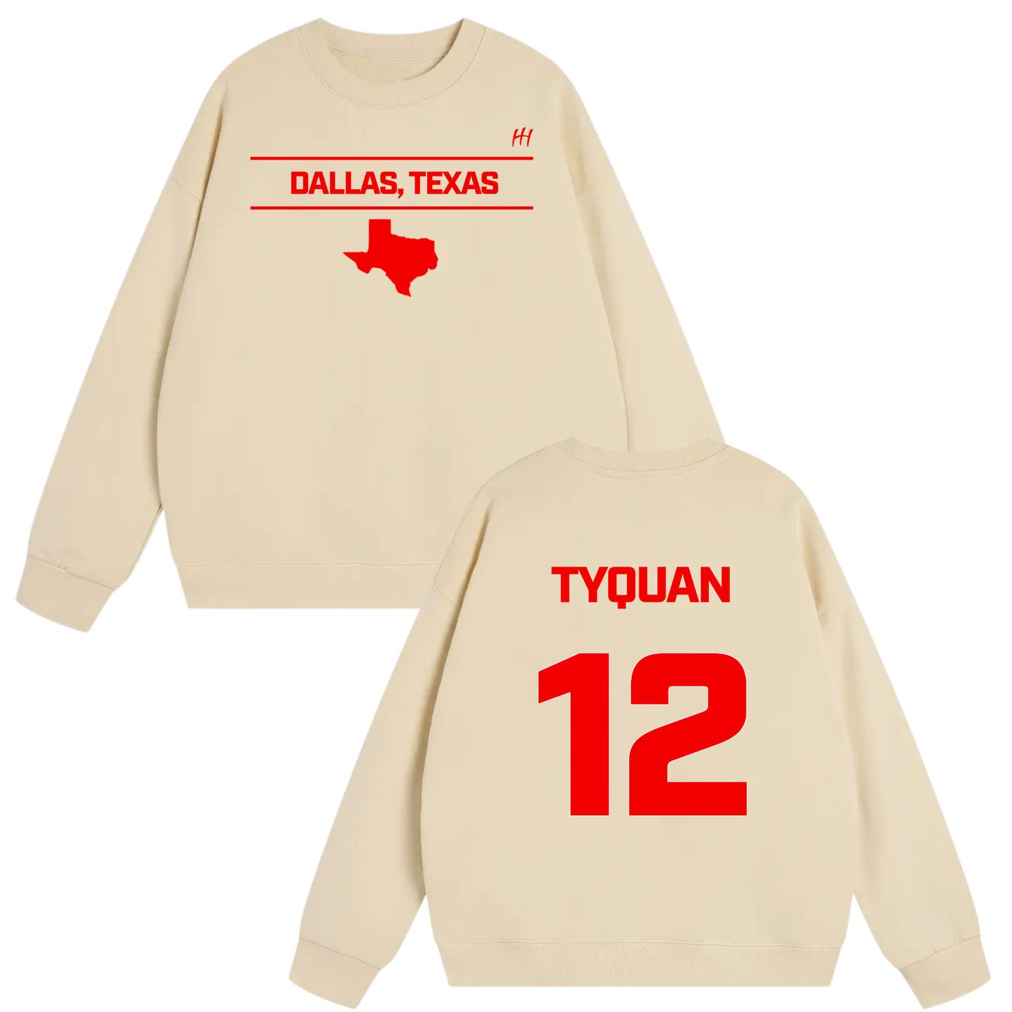 Tyquan Grant Heavyweight Crewneck Sweatshirt