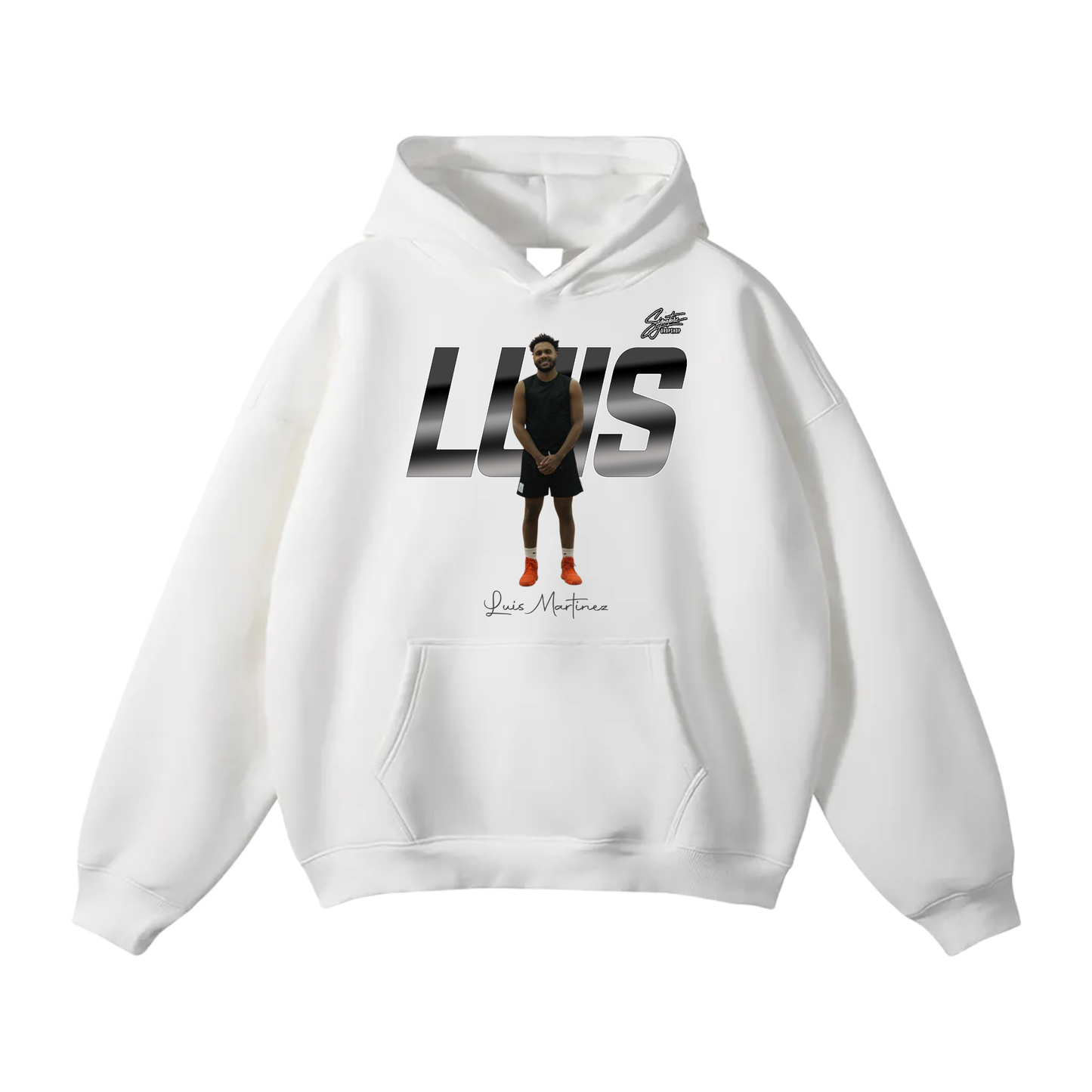 Luis Martinez Oversize Fleeced Hoodie