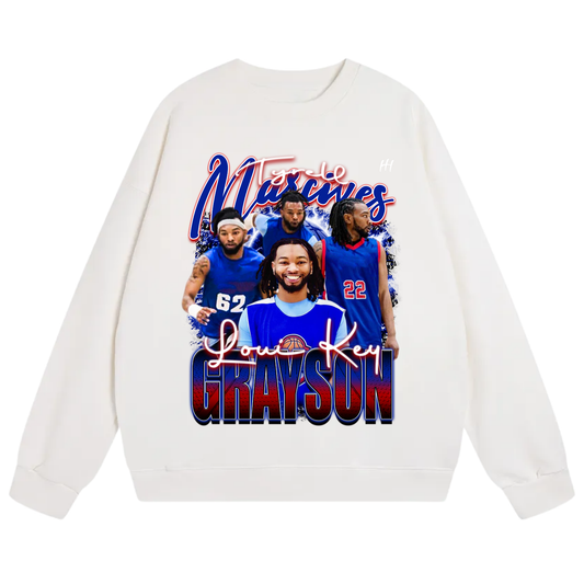 Marcives Tyrell Grayson Heavyweight Crewneck Sweatshirt