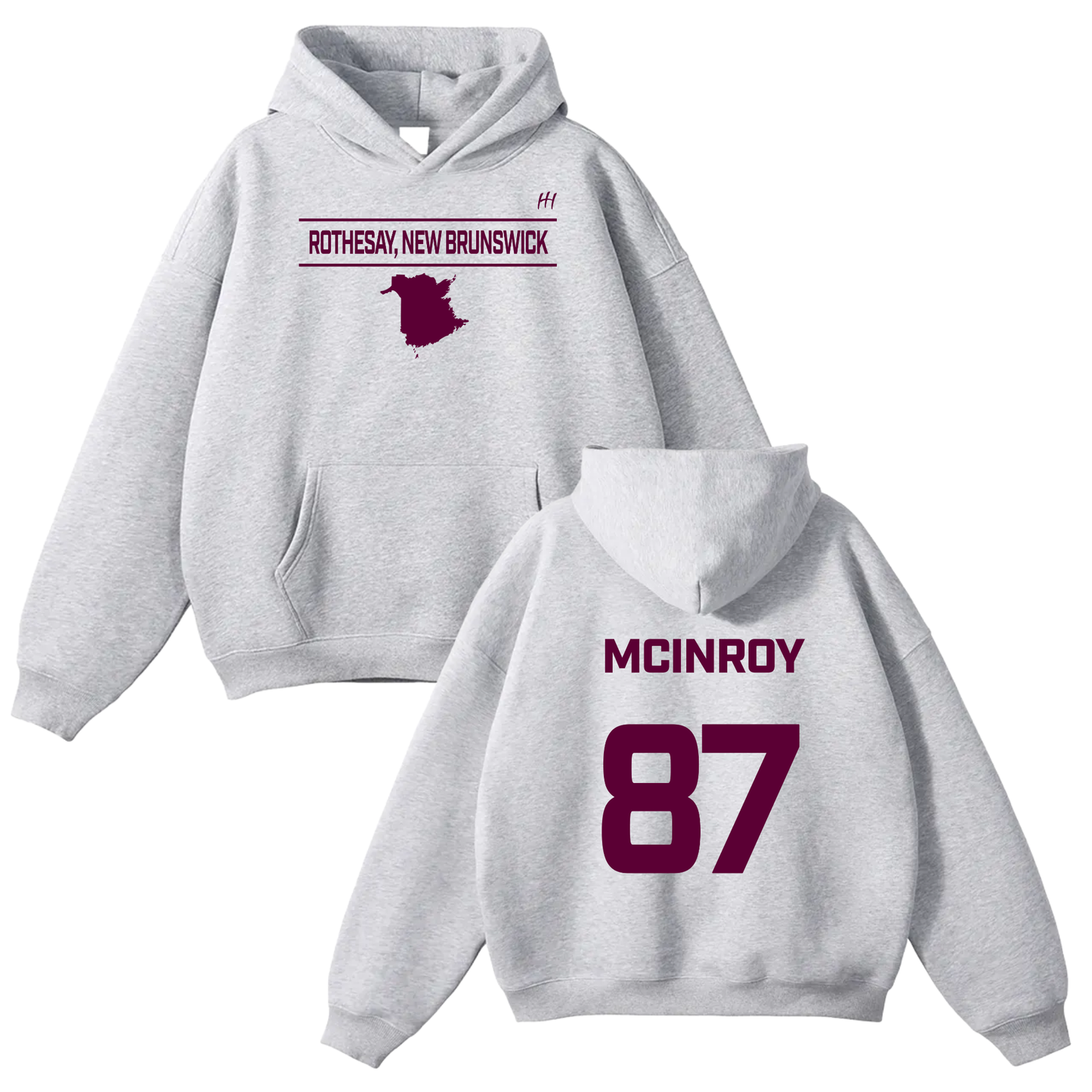 Gabe McInroy Oversize Fleeced Hoodie