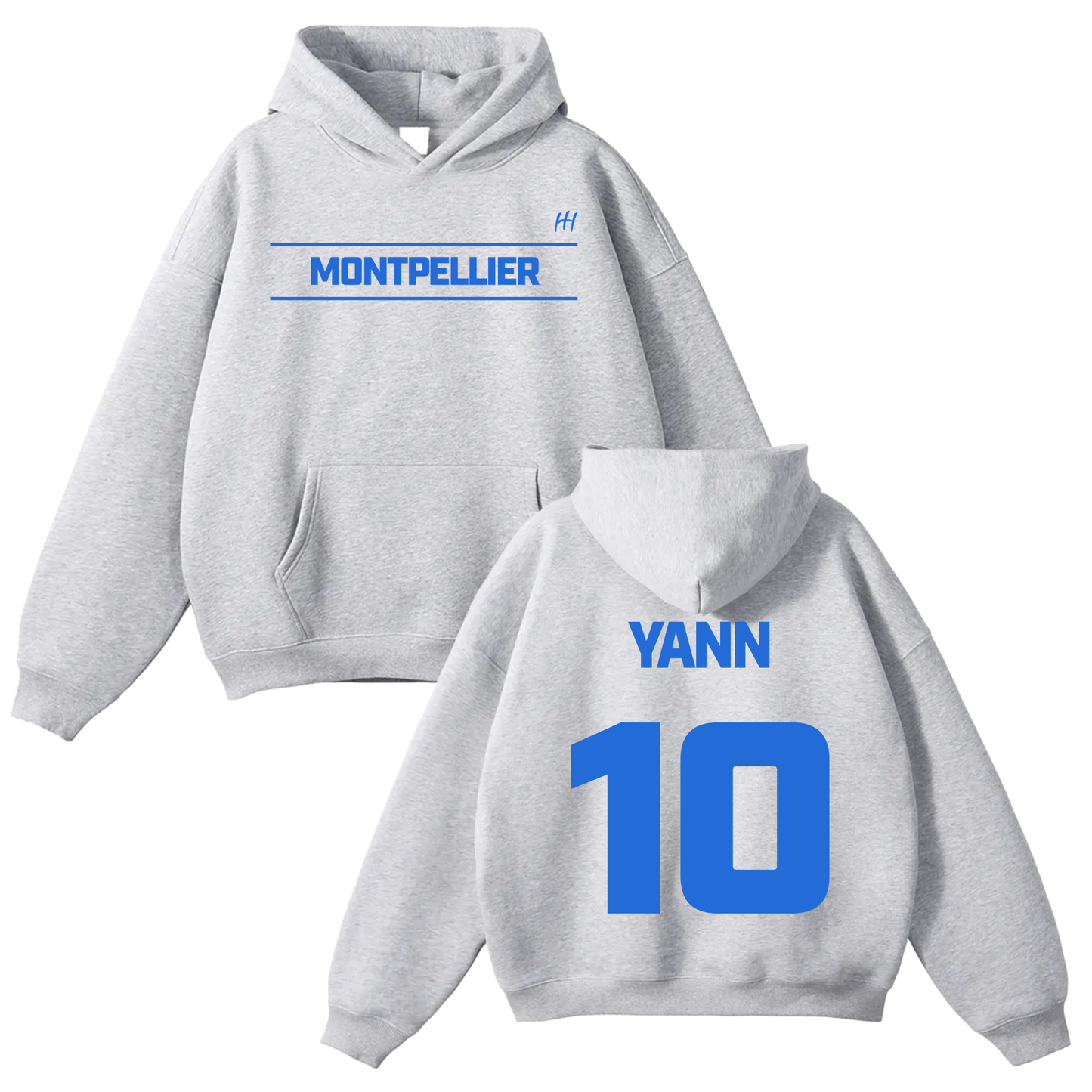 Yann Dibagbun Oversize Fleeced Hoodie