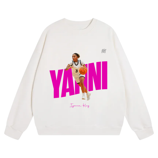 Iyanna king Heavyweight Crewneck Sweatshirt