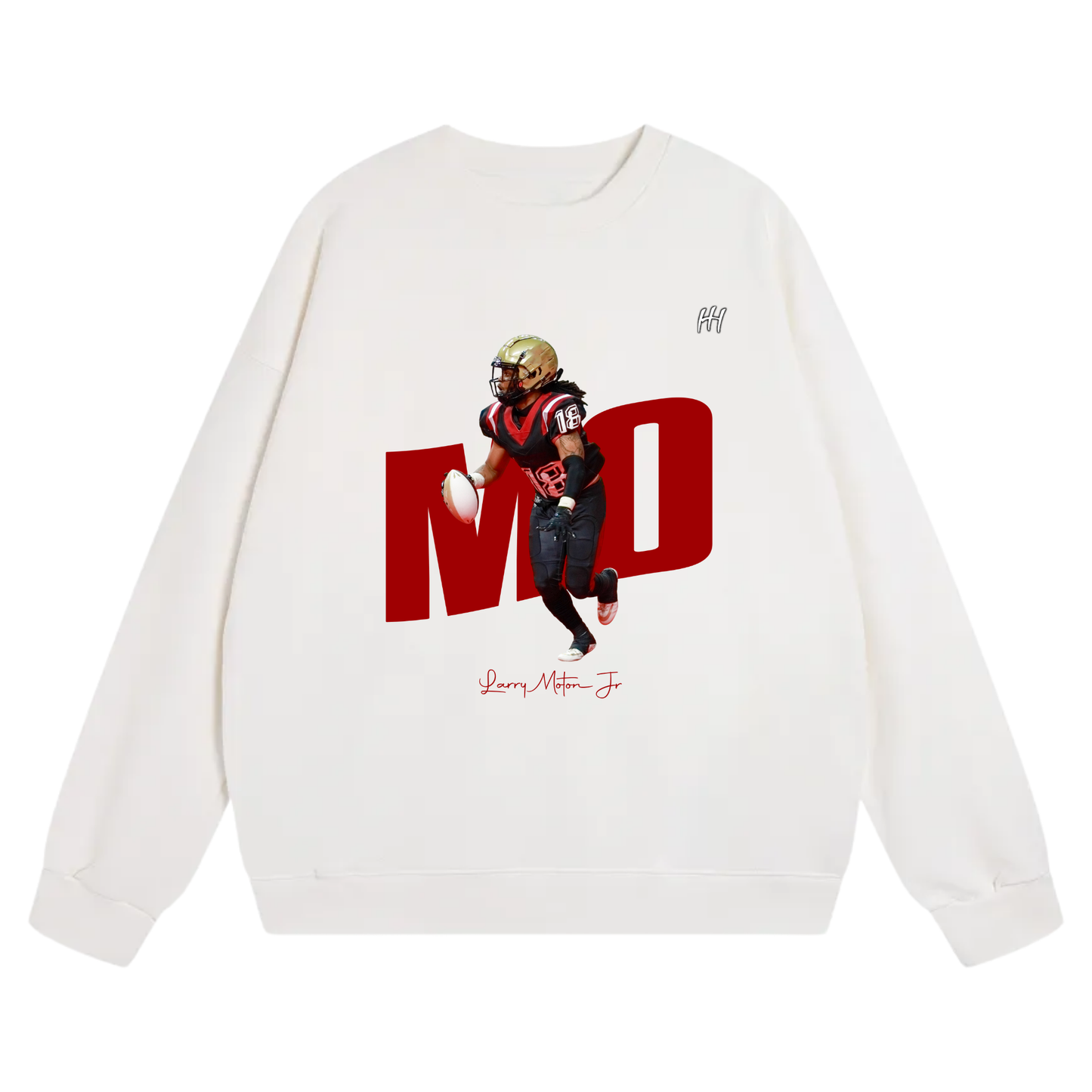 Larry Moton Jr Heavyweight Crewneck Sweatshirt