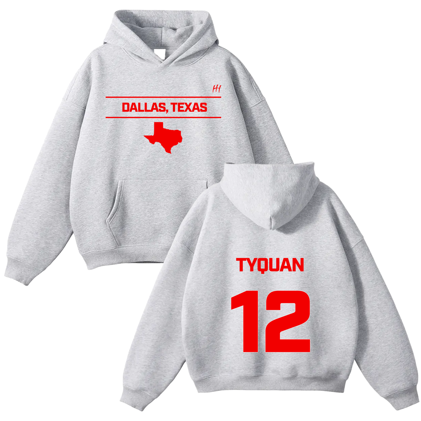 Tyquan Grant Oversize Fleeced Hoodie