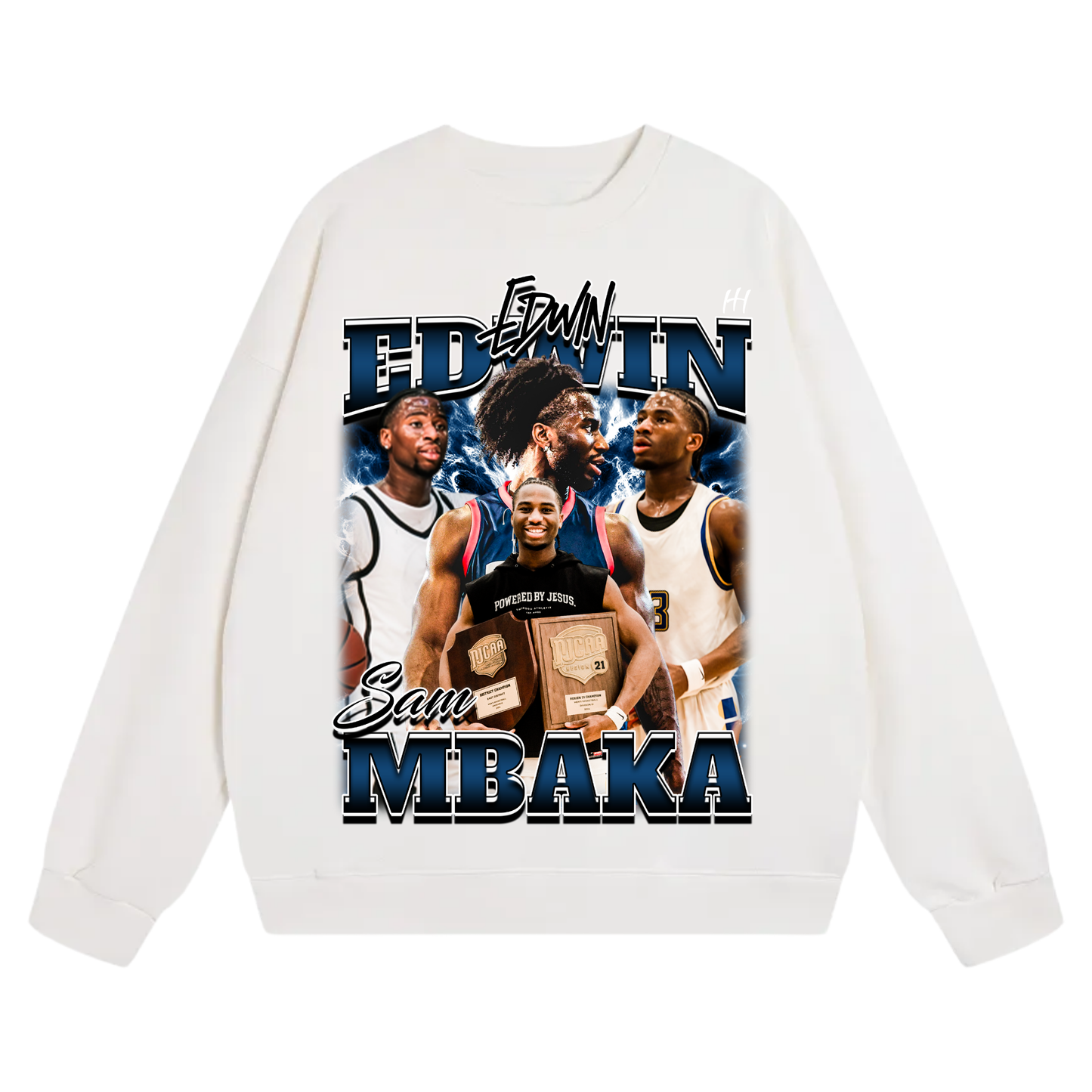 EDWIN SAM MBAKA Heavyweight Crewneck Sweatshirt