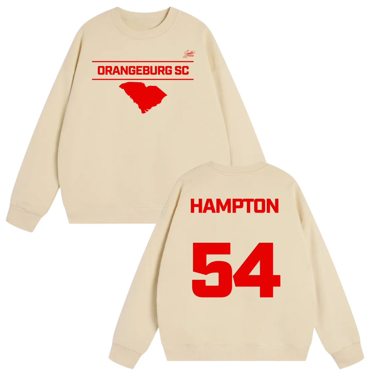 Christopher Hampton Heavyweight Crewneck Sweatshirt