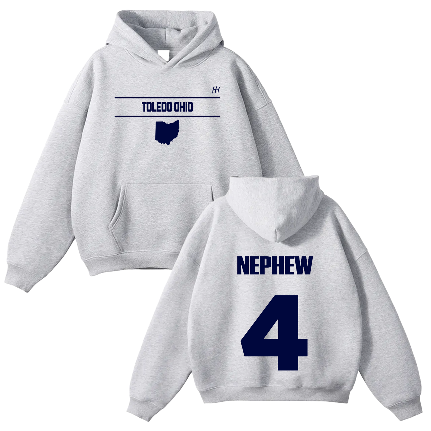 Jaaden Sims Oversize Fleeced Hoodie