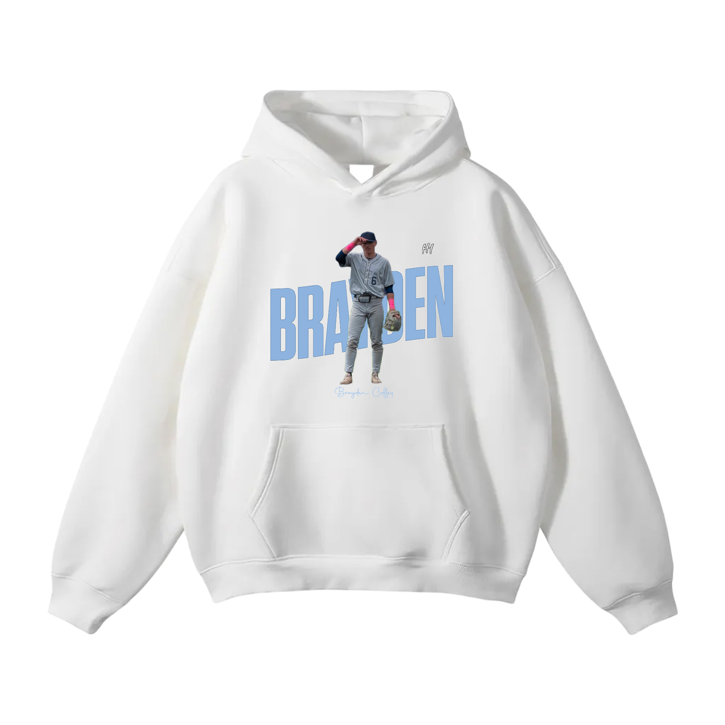 Brayden Coffey Oversize Fleeced Hoodie