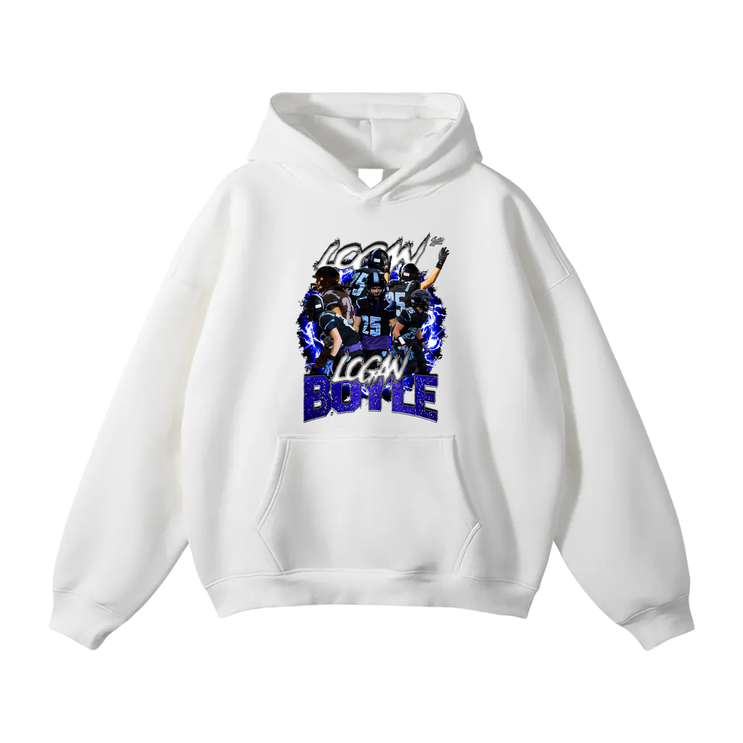 Logan Boyle Oversize Fleeced Hoodie