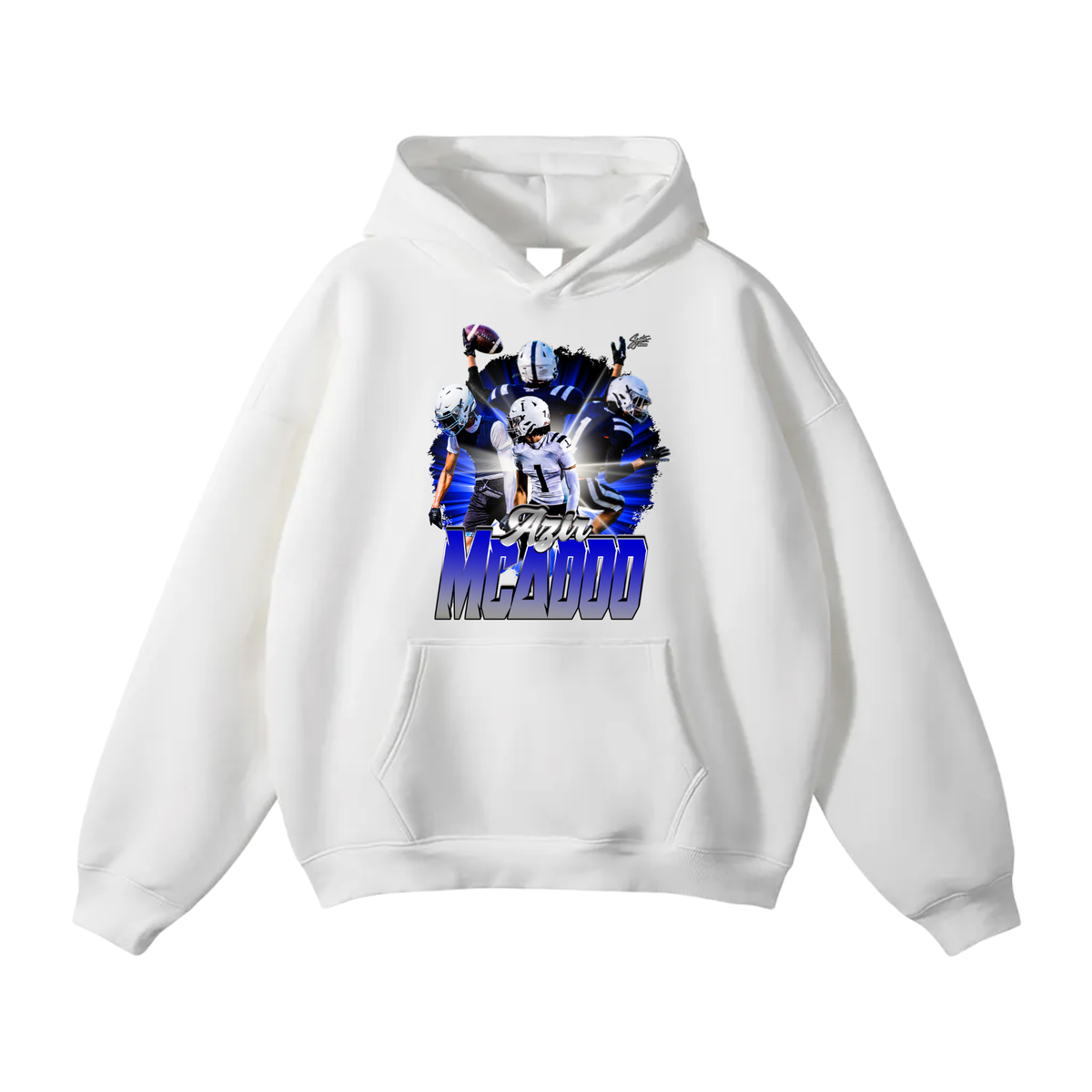 Azir McAdoo Oversize Fleeced Hoodie