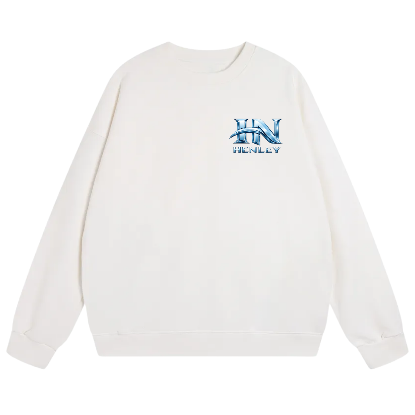 Bxnktellr Henley Heavyweight Crewneck Sweatshirt