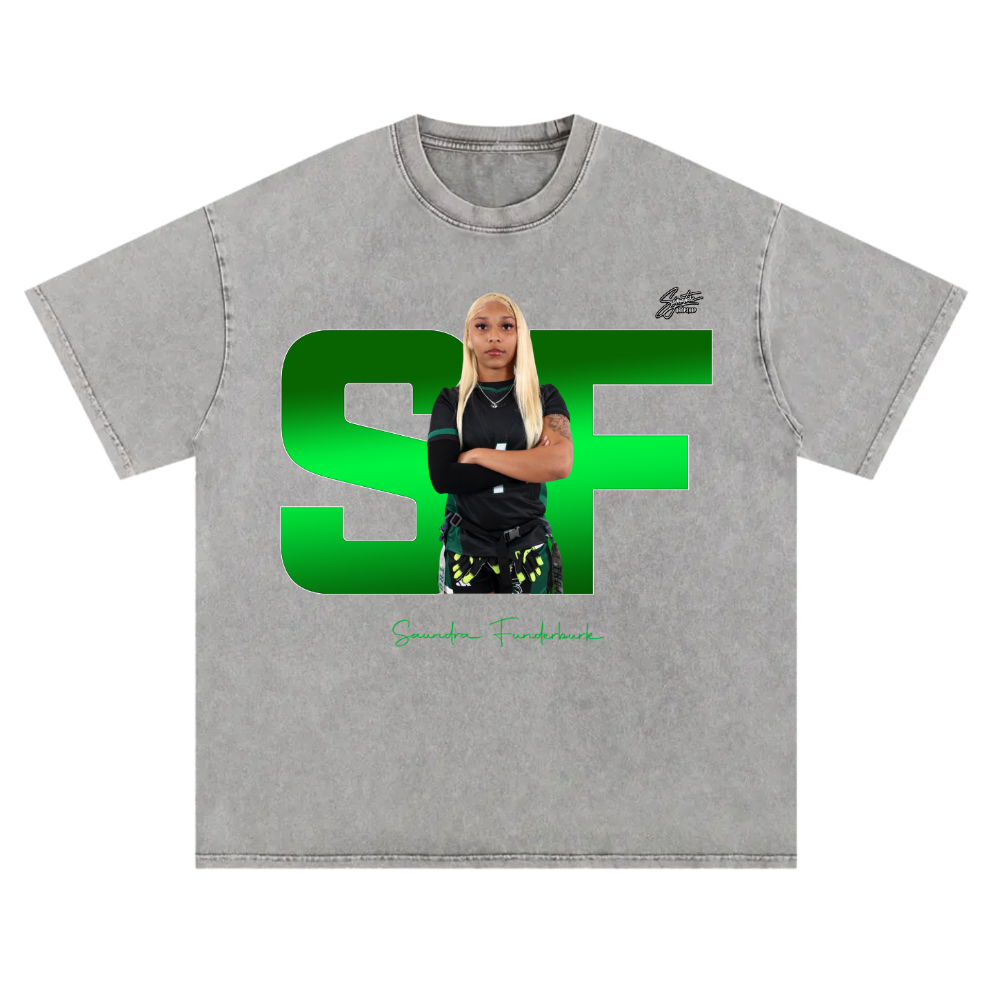Saundra Funderburk Oversized T-shirt