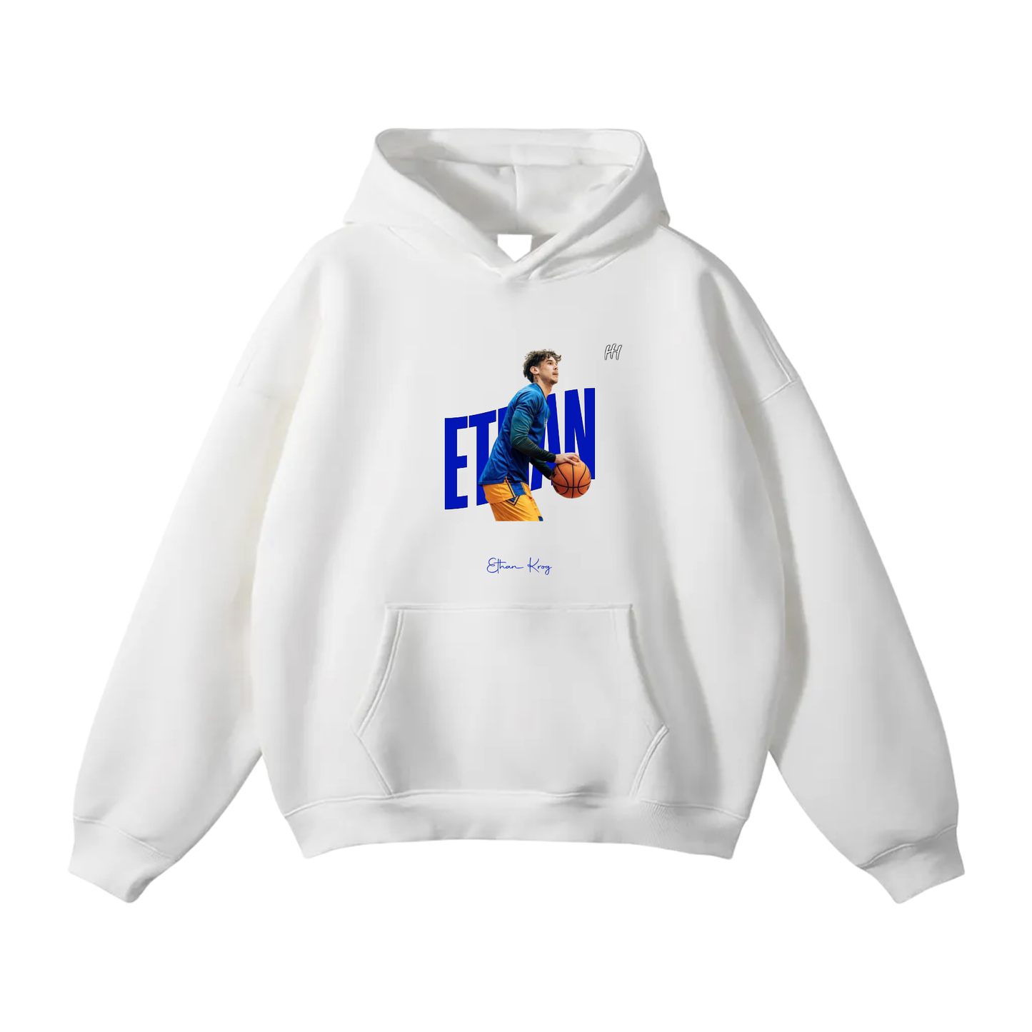Ethan Krog Oversize Fleeced Hoodie