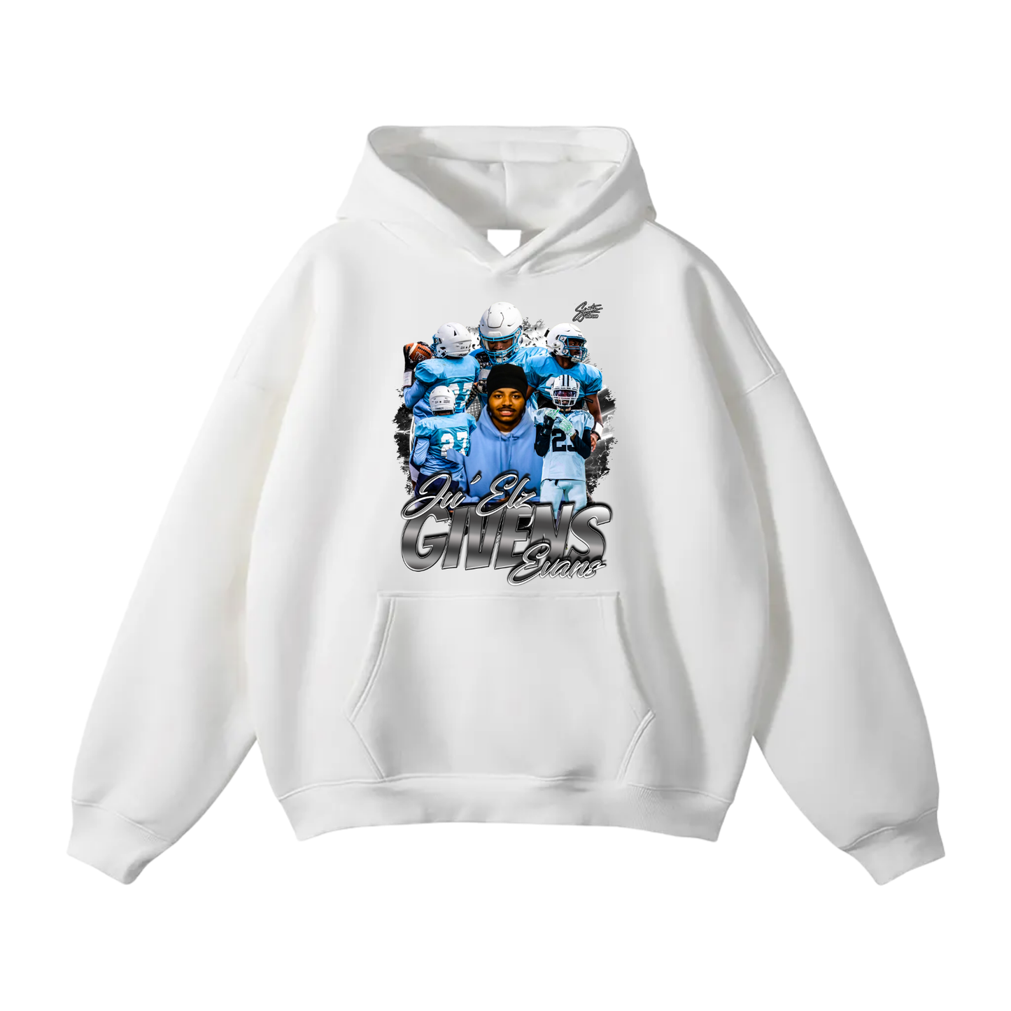 Ju’Elz Givens Evans Oversize Fleeced Hoodie
